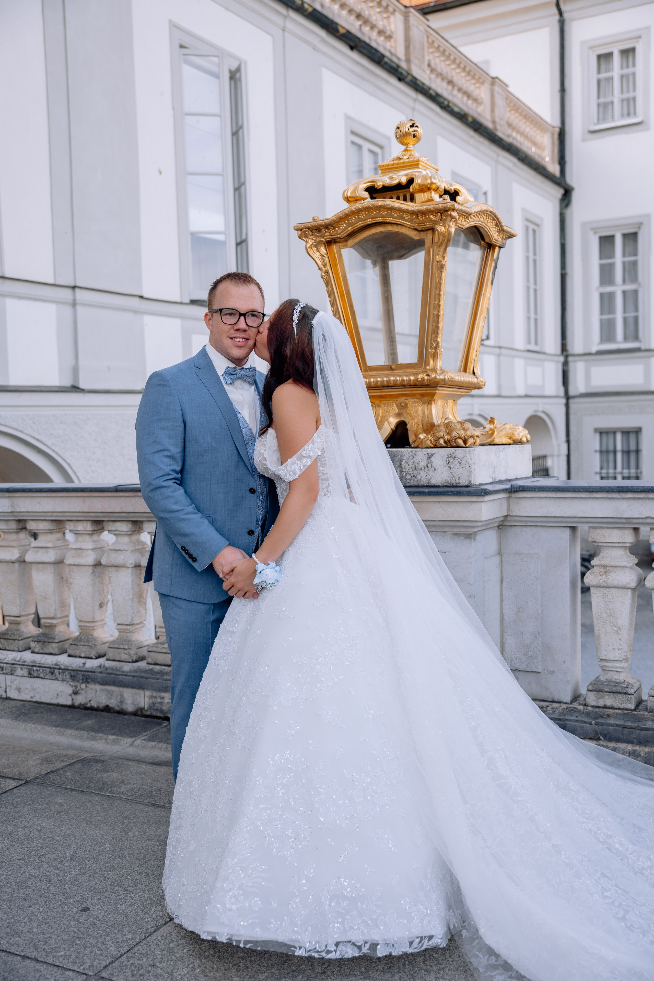 Hochzeit im Schlosscafé im Palmenhaus & Schloss Nymphenburg. Hochzeitsfotograf München Taufe Familienfotograf Tanja Mauke