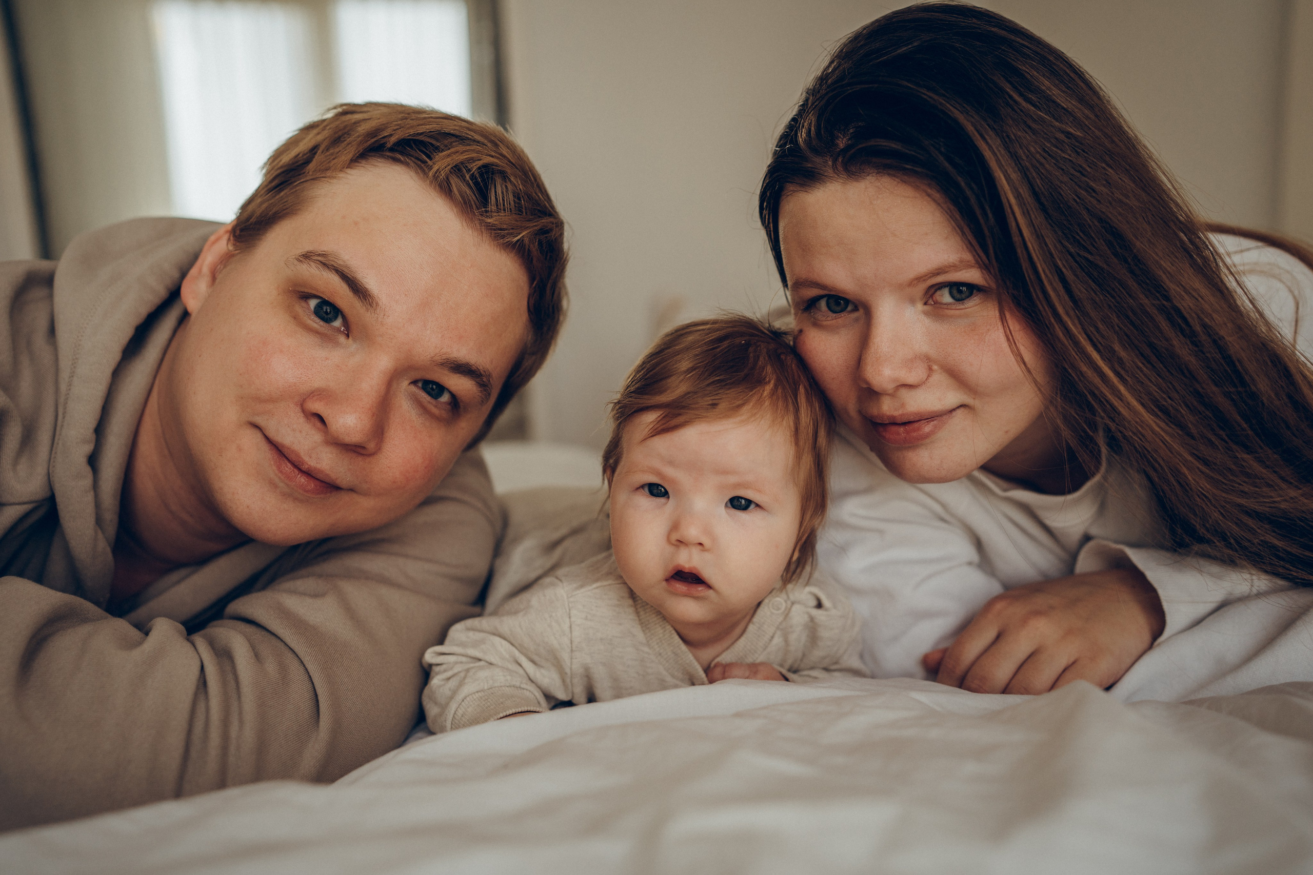 Семейная с младенцем. Фотограф Москва Ларина Юлия