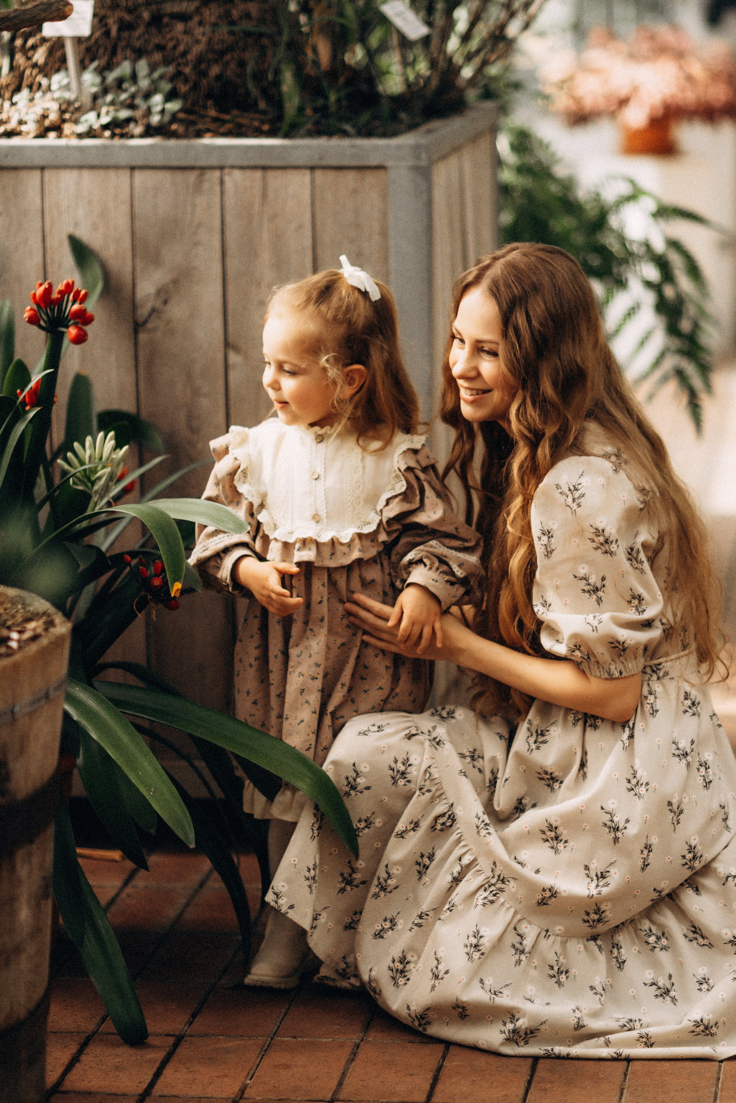 The story in the greenhouse. Семейный фотограф Лейпциг, Германия