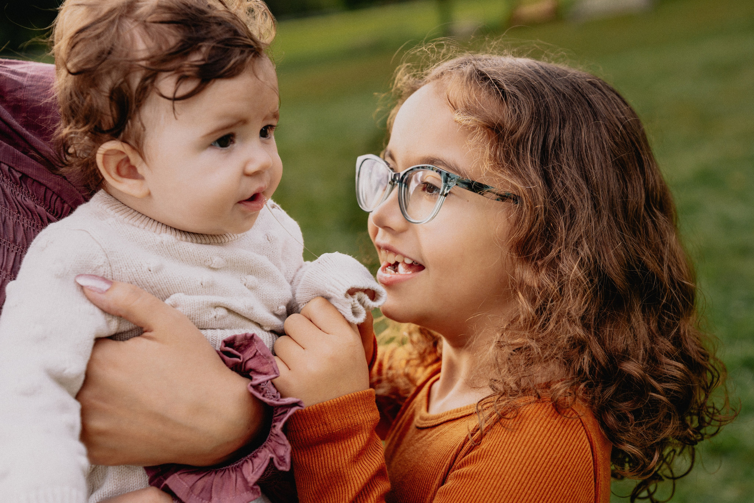 Alina, Vlad and kids outdoor. Wedding and family photographer and videographer PA, NJ, NY, DE, MD