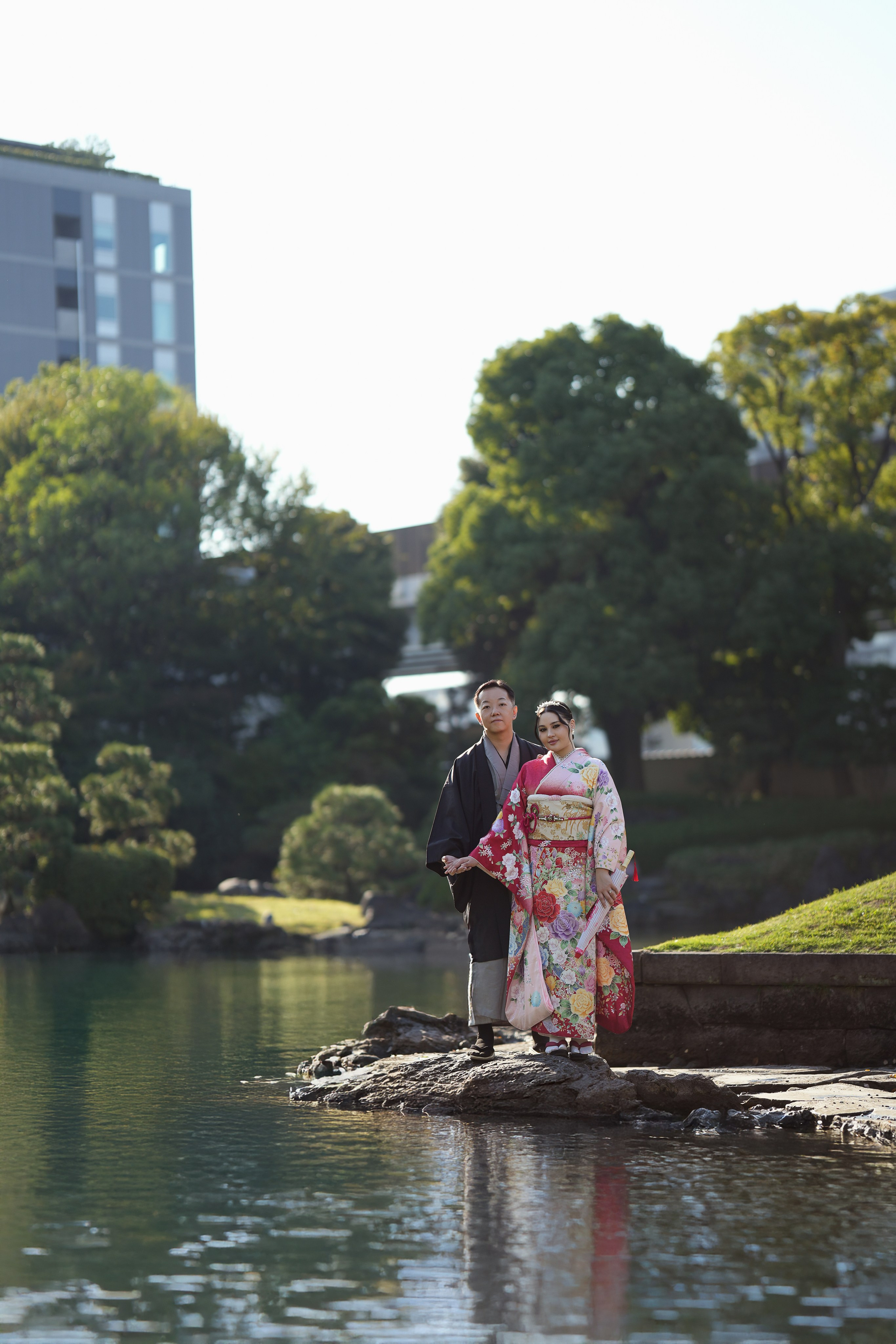 Съёмка в кимоно в Токио. Фотограф в Токио Япония