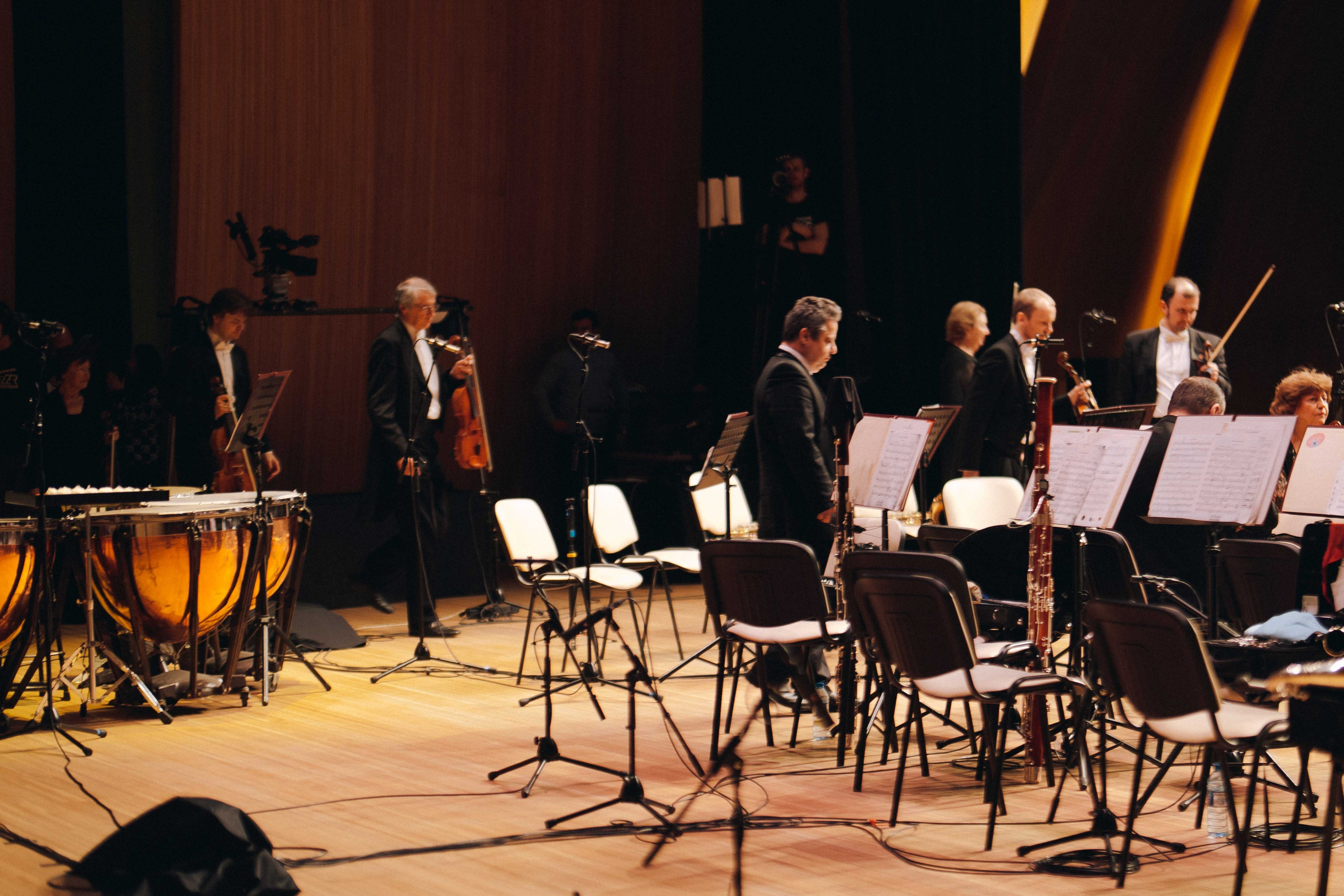 The Tchaikovsky Academic Grand Symphony Orchestra in Baku. Wedding&Event photographer Ismail Rzayev in Baku