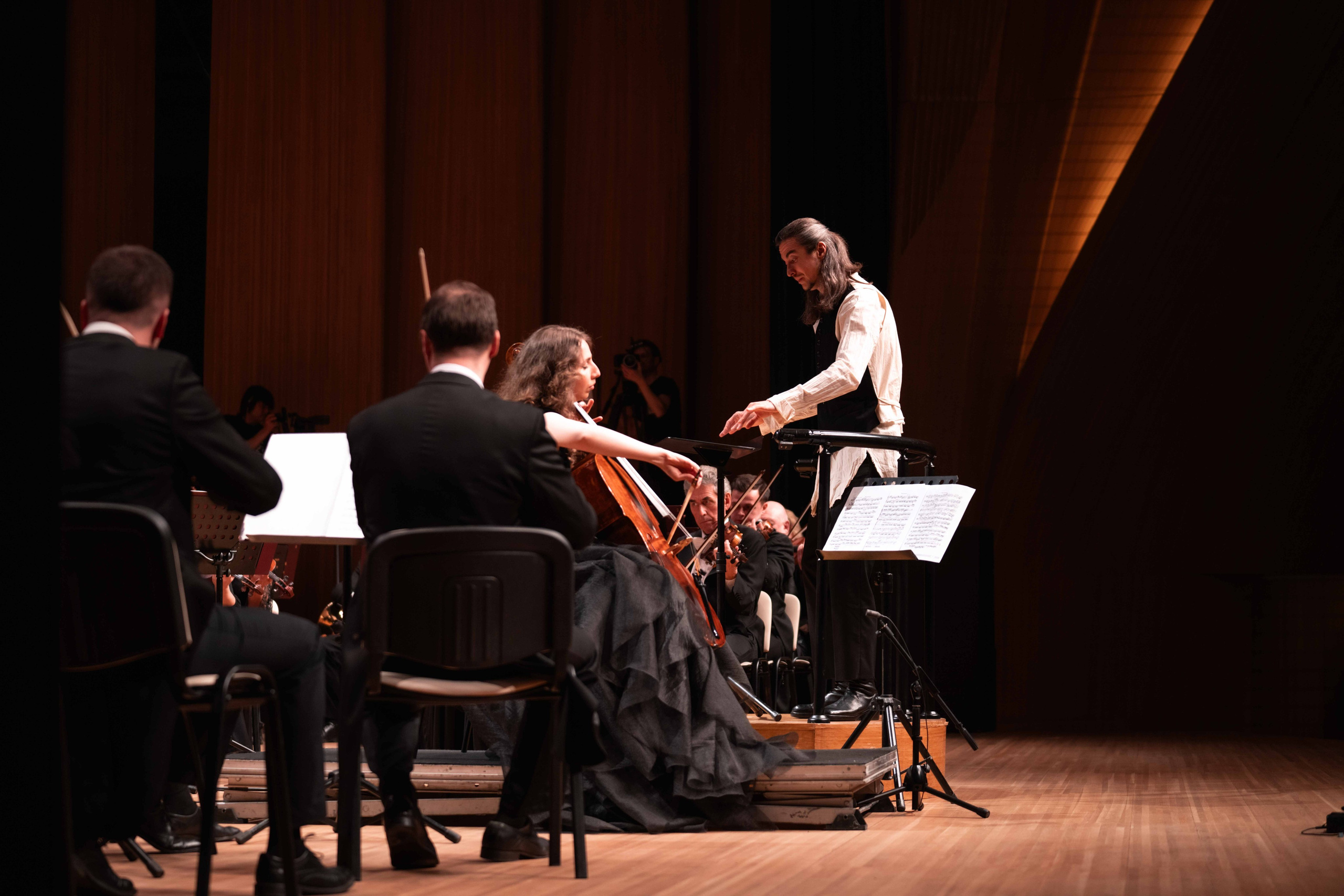 The Tchaikovsky Academic Grand Symphony Orchestra in Baku. Wedding&Event photographer Ismail Rzayev in Baku