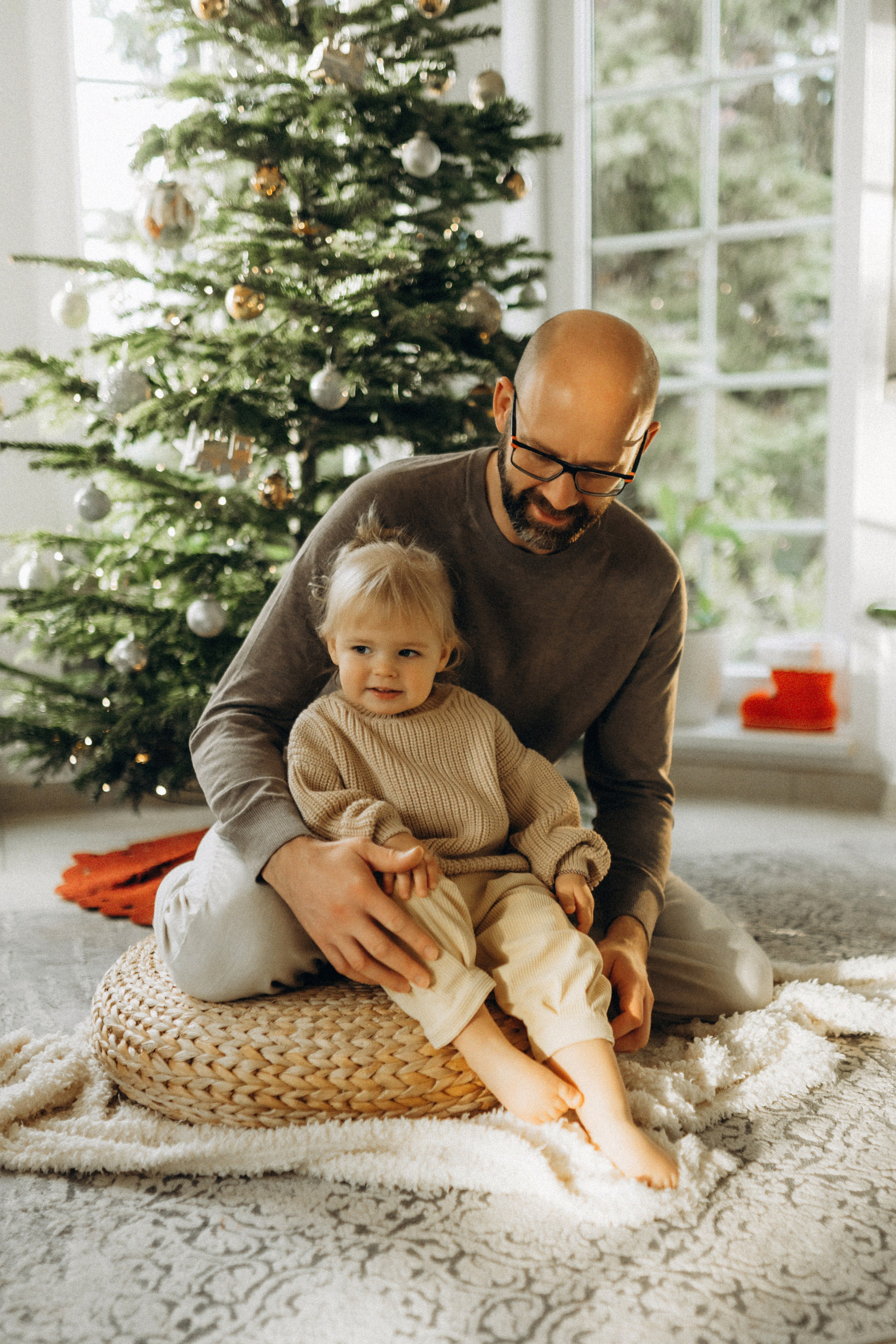 Новогодняя домашяя фотосессия. Семейный фотограф Лейпциг, Германия