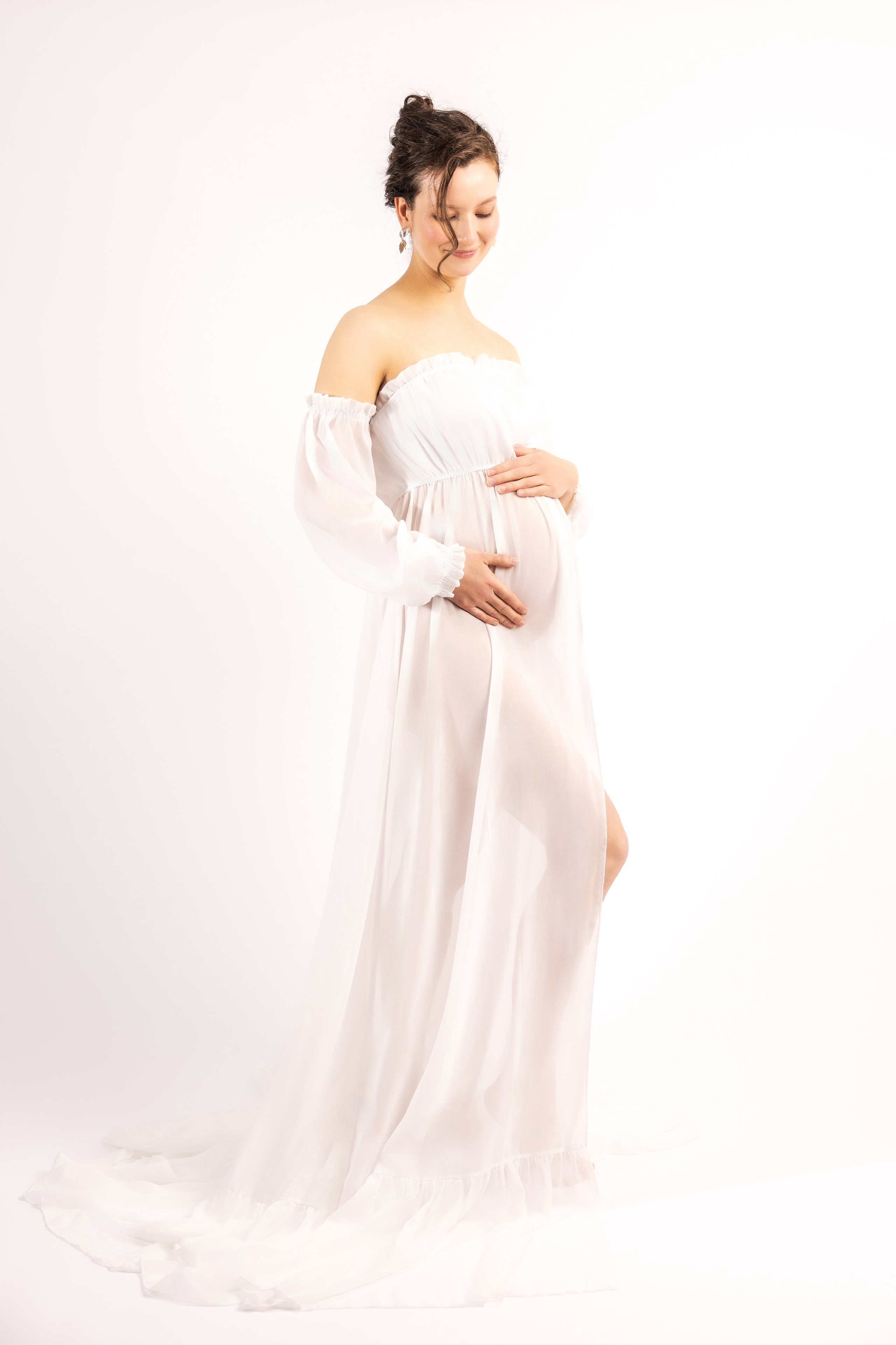 Фотосессия беременности в Дрездене — студия и природа. Фотосессия беременности Дрезден Берлин Германия. Фотограф семьи и материнства в Дрездене Татьяна Мудряк