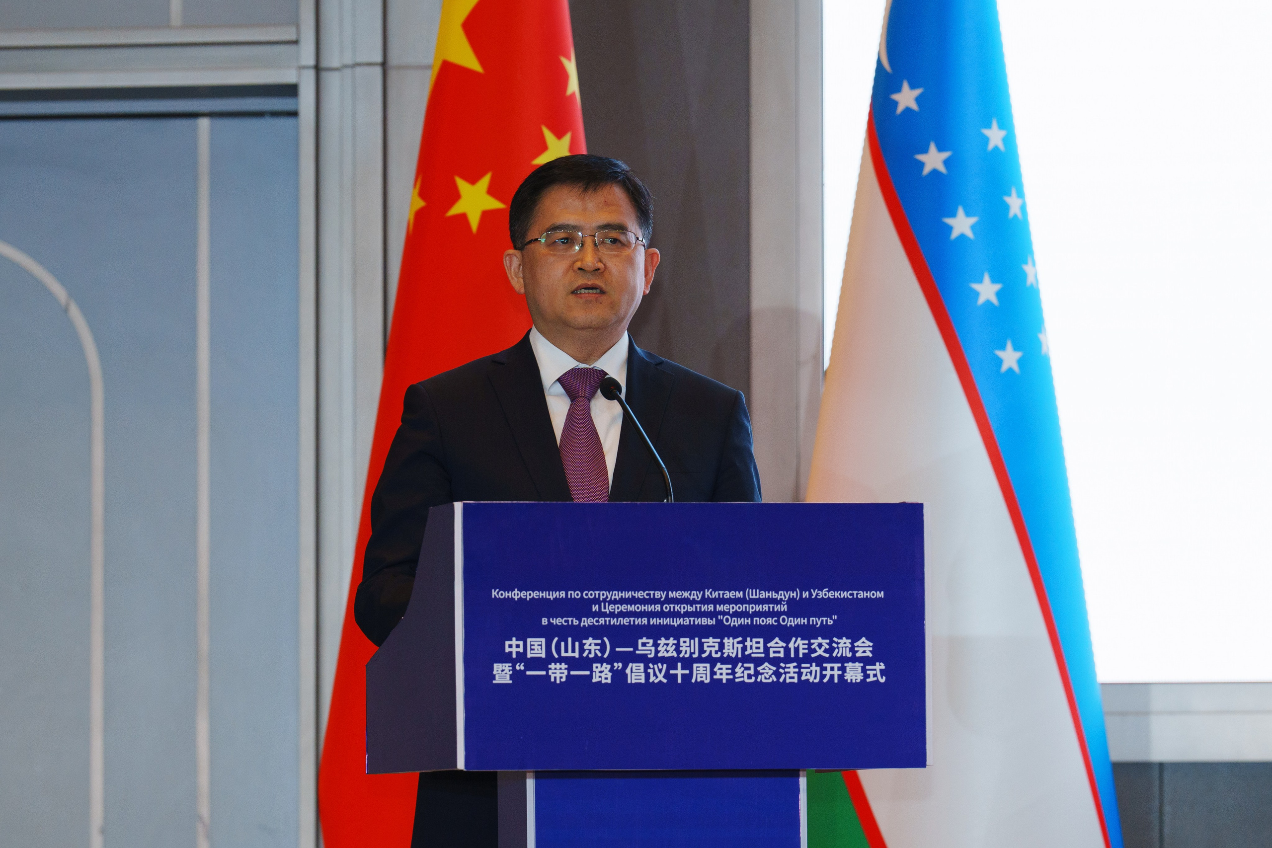 Конференция по сотрудничеству и обмену Китай (Шаньдун) — Узбекистан. Георгий Намазов | Фотограф в Ташкенте