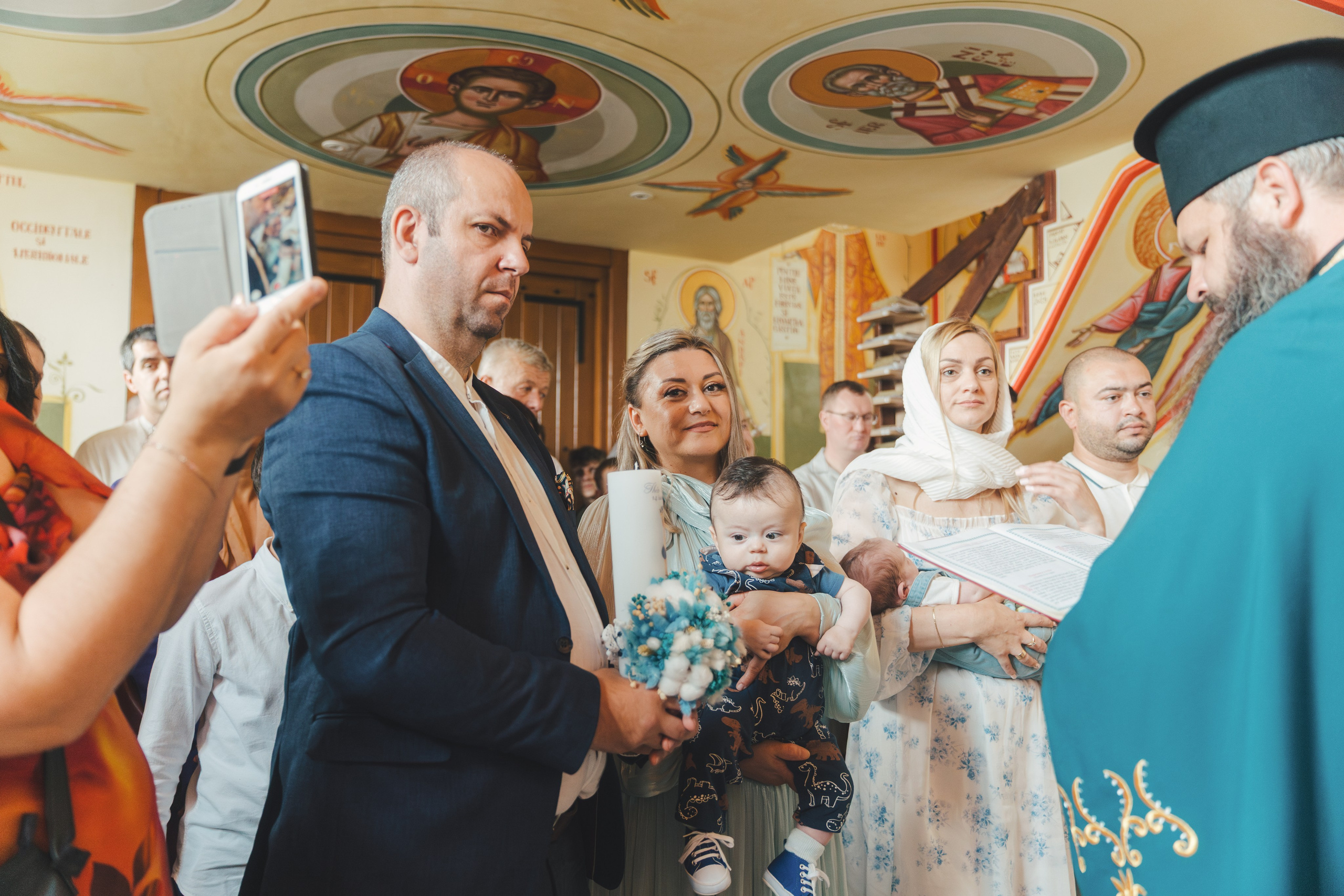Théo Andrei`s Christening