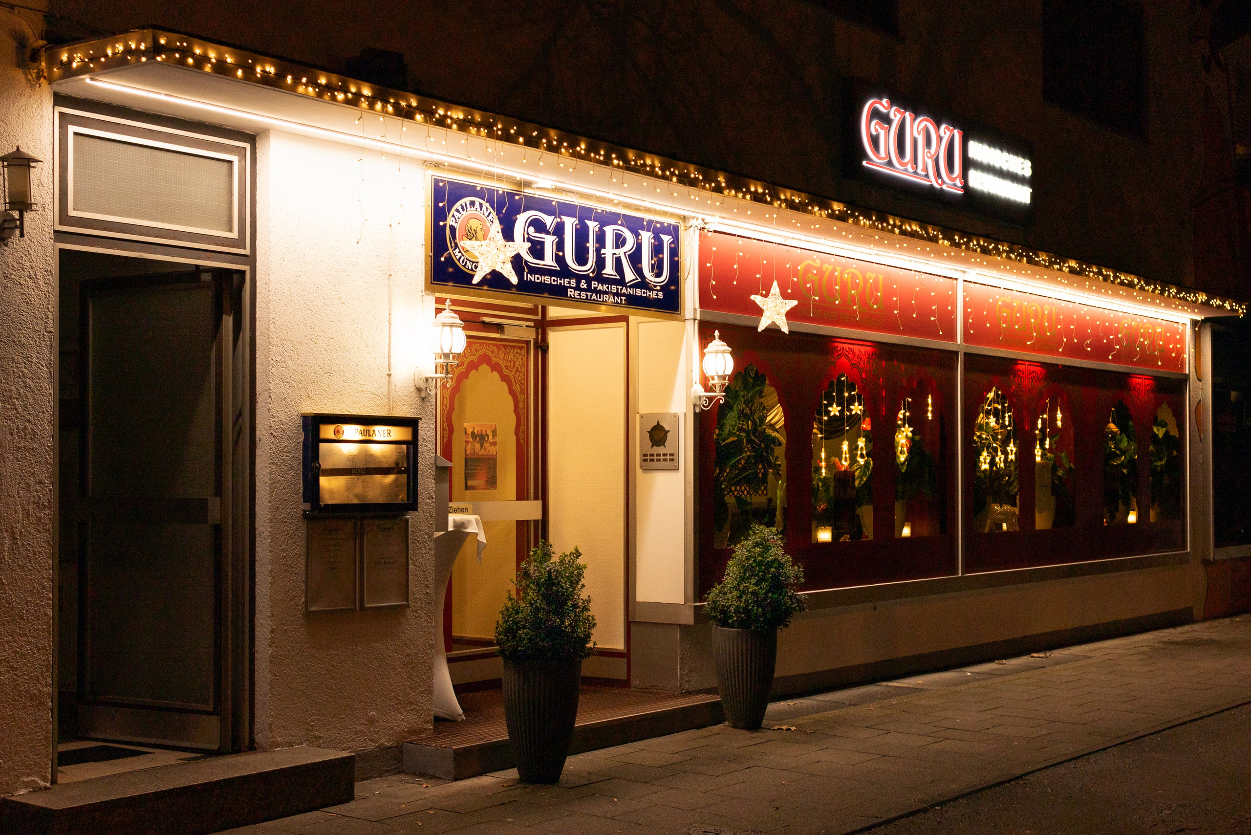 Indisches Restaurant Guru. Photographer in Munich