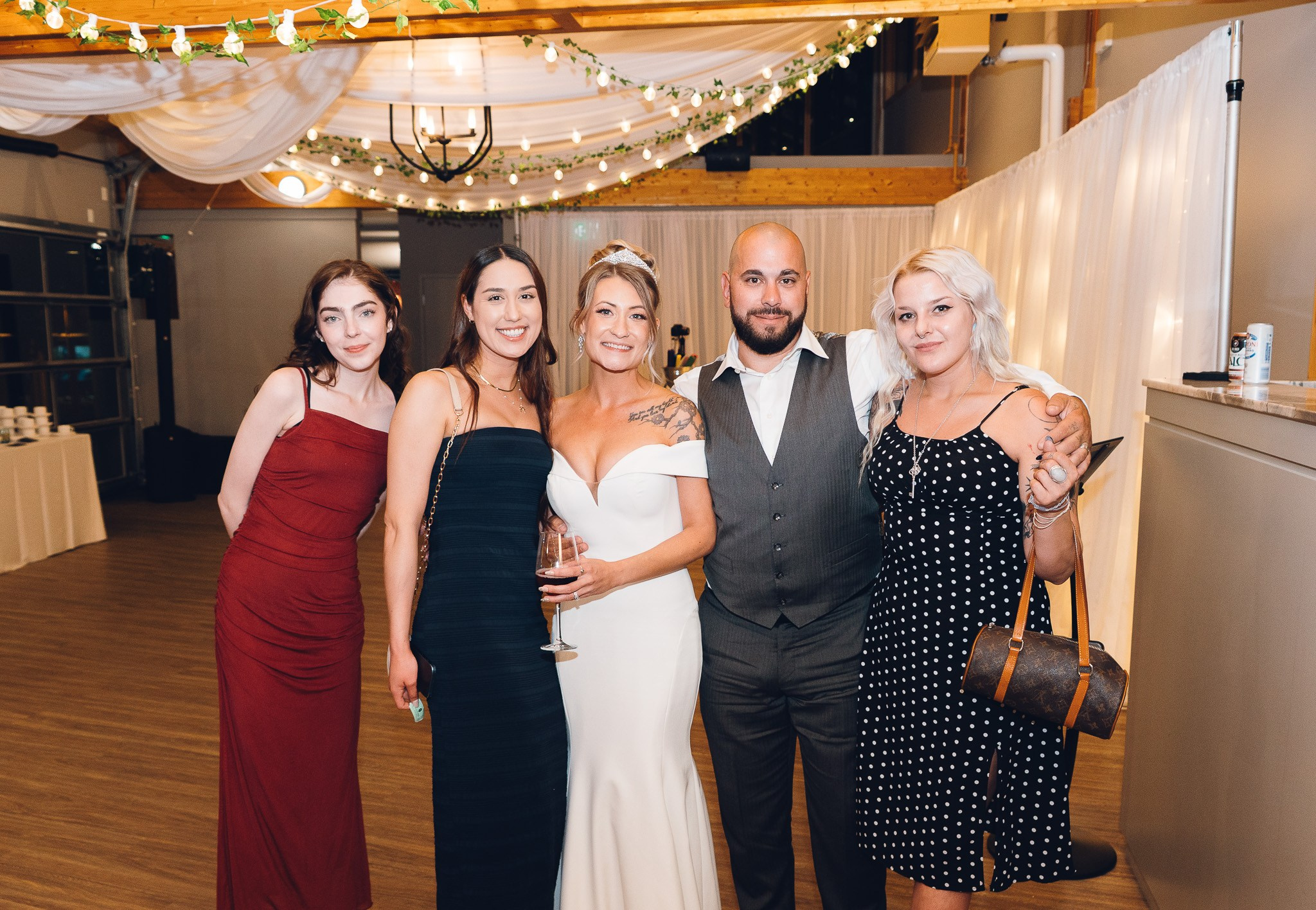 Wedding in a Bragg Creek, Alberta