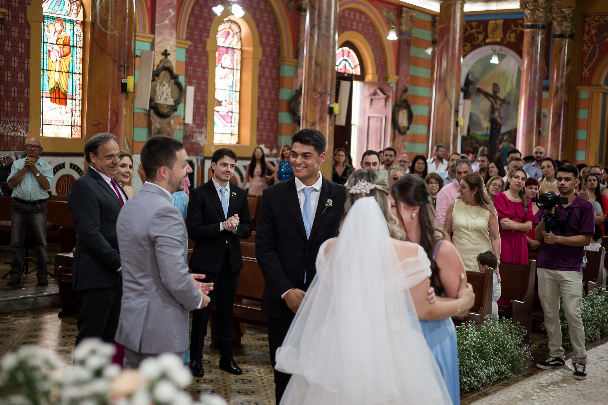NETO E NAYARA CERIMONIAL COMPLETO. Fotógrafo de casamento