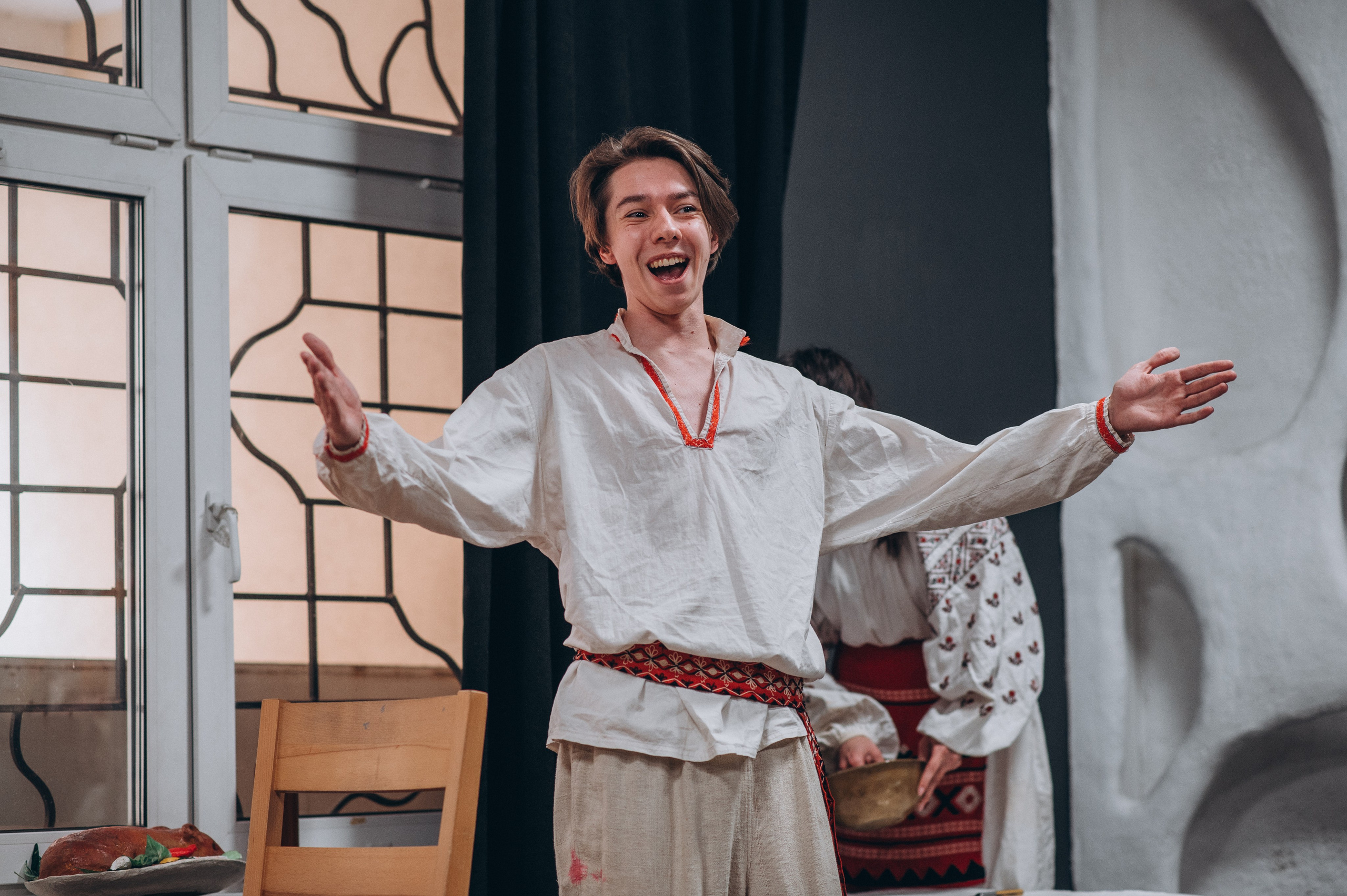 Вистава студентів Кайдашева сім’я. Фотограф Київ