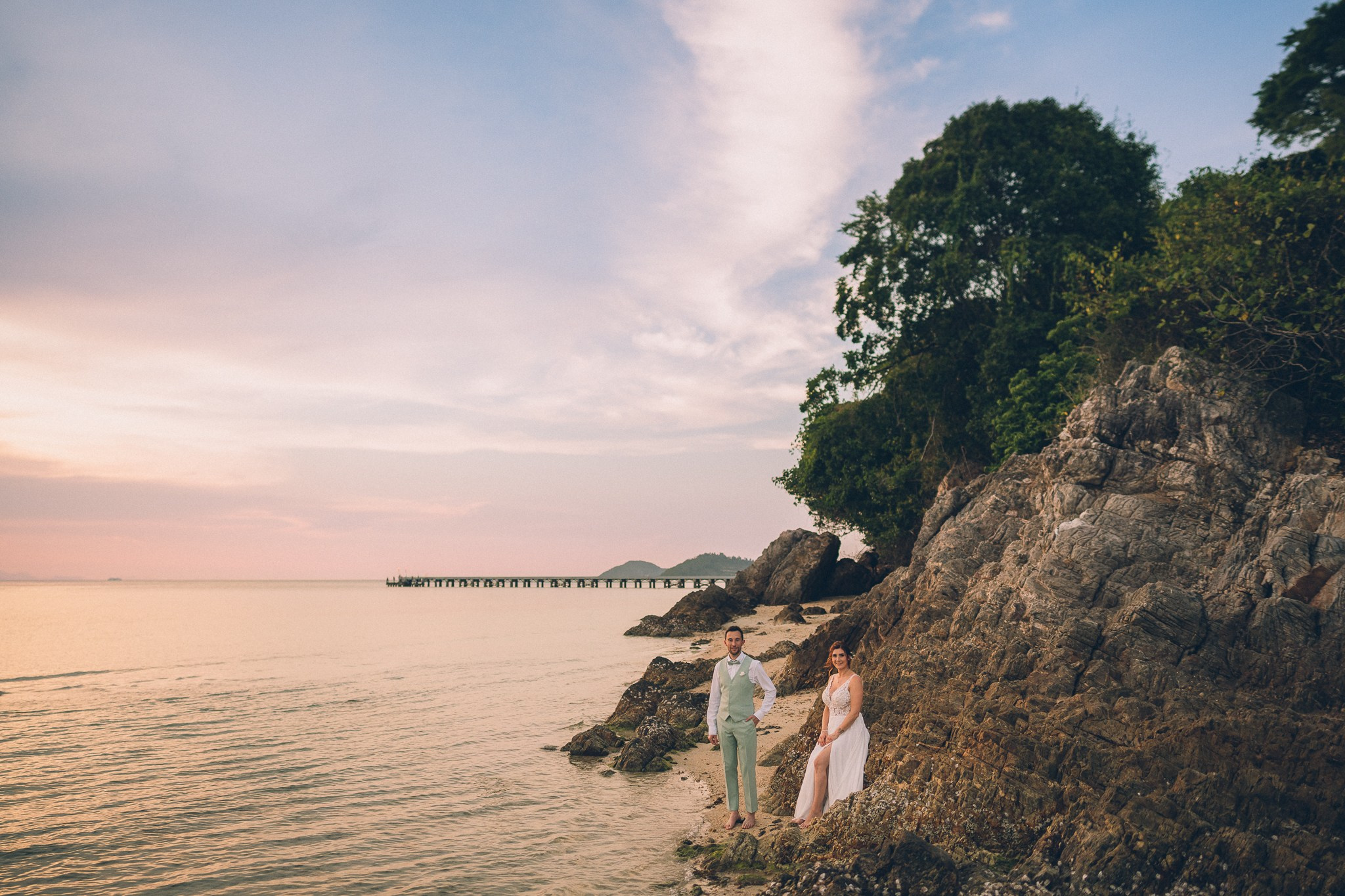 Chloe and Jimmy. Wedding on Koh Samui, Thailand