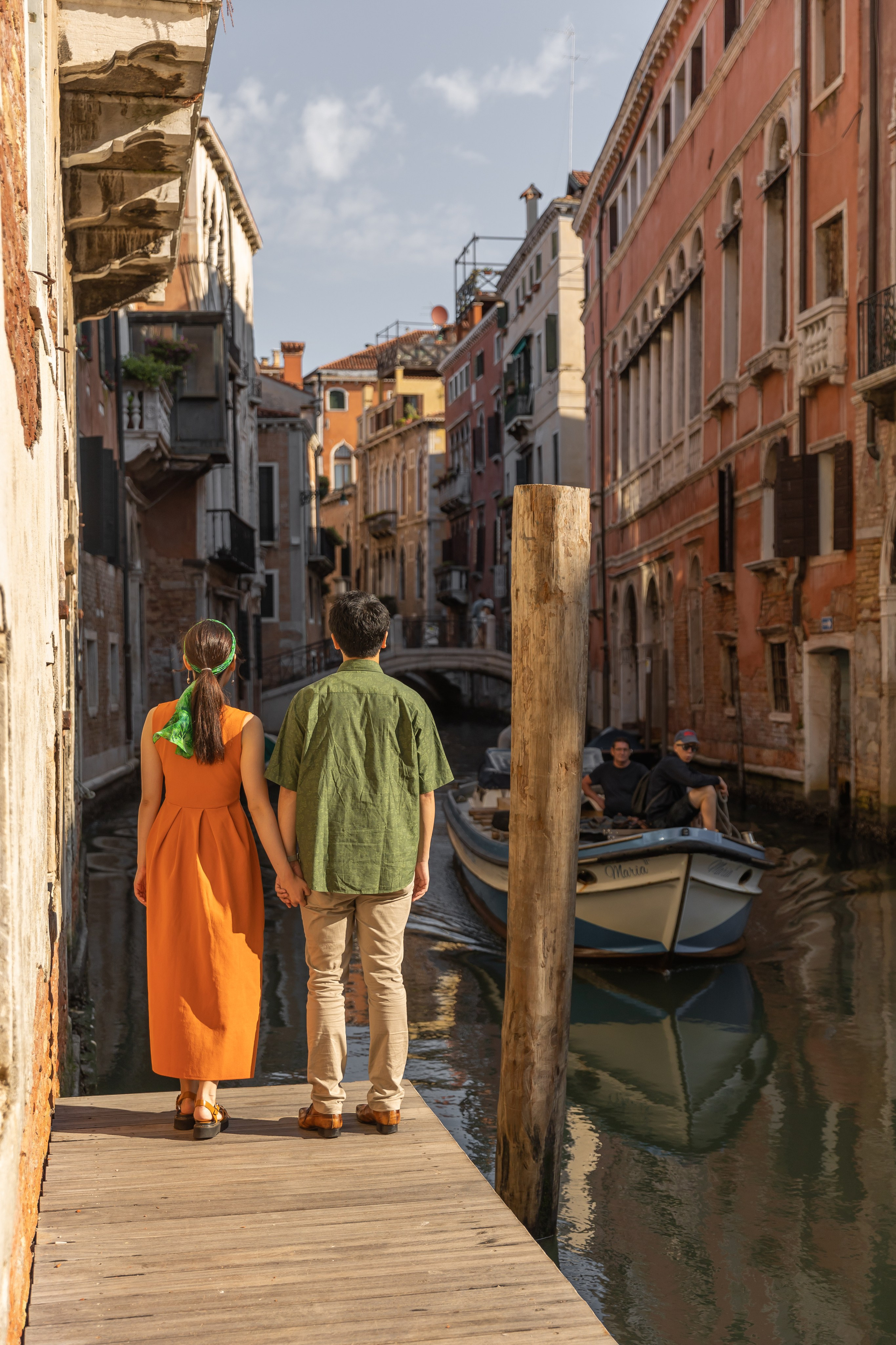 Nana and Seiya in Venice