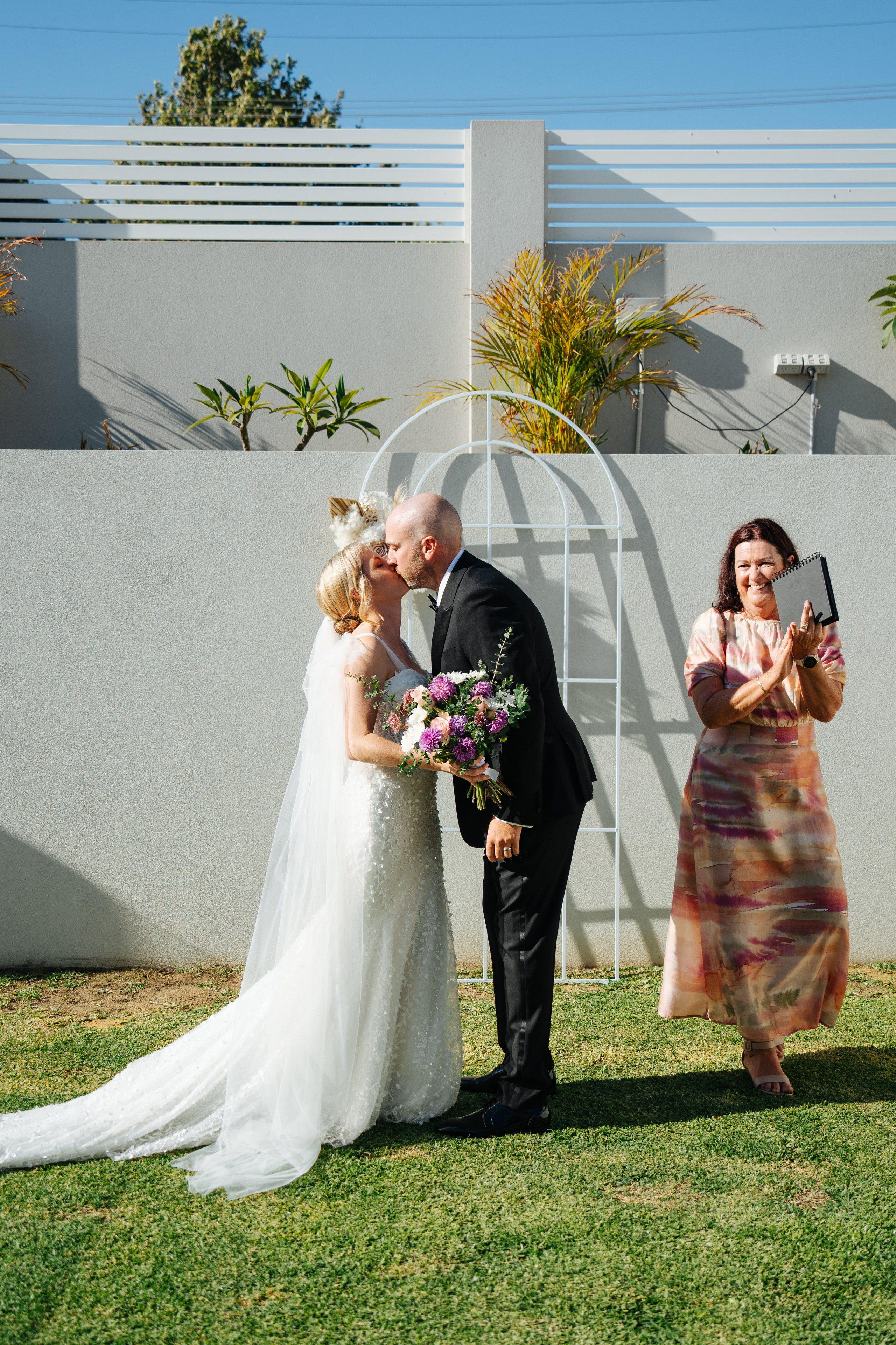 Stacey & Tim — Watermans Bay. Emma Joy Photography