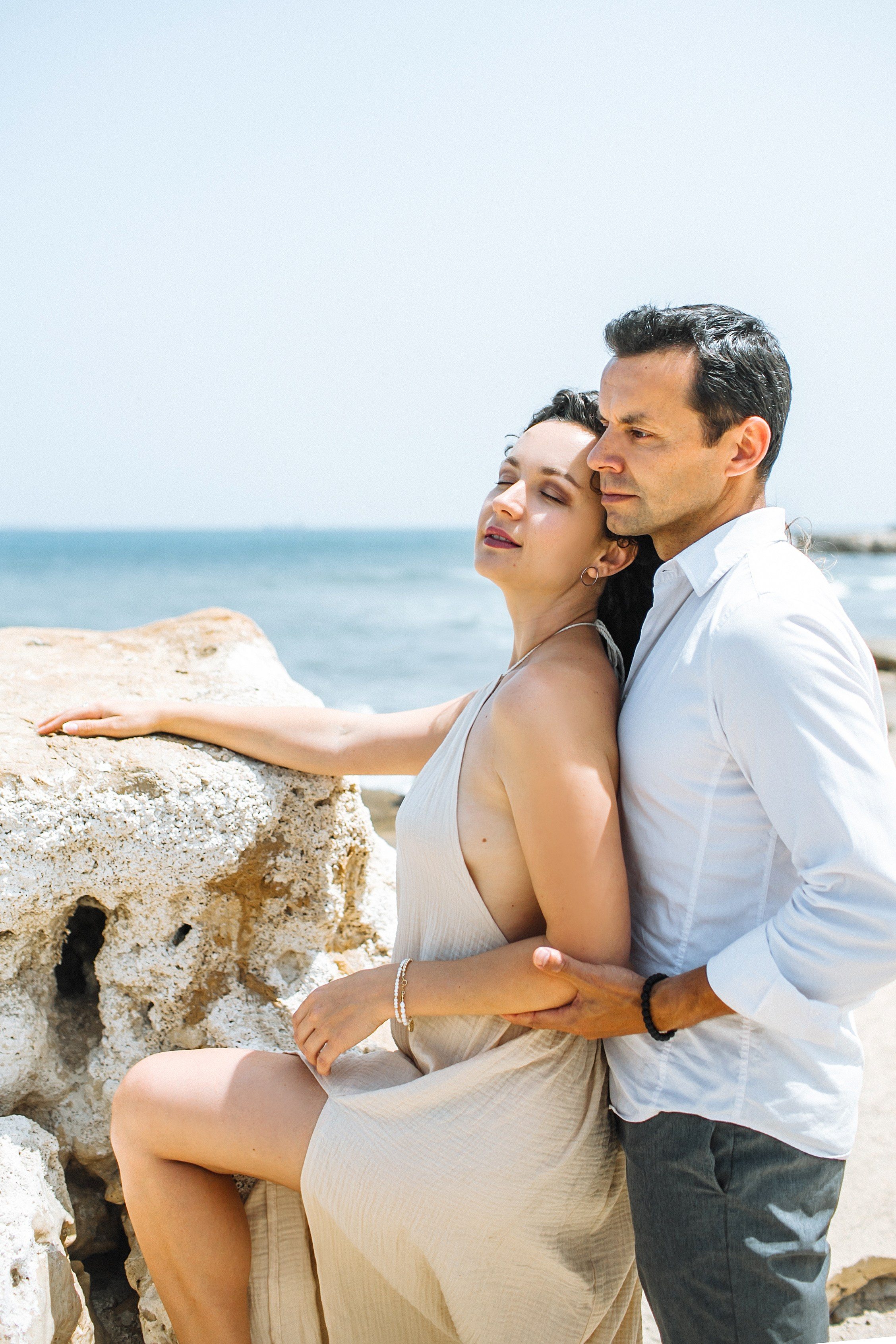 Morning in Bat Galim. Family photographer in Israel