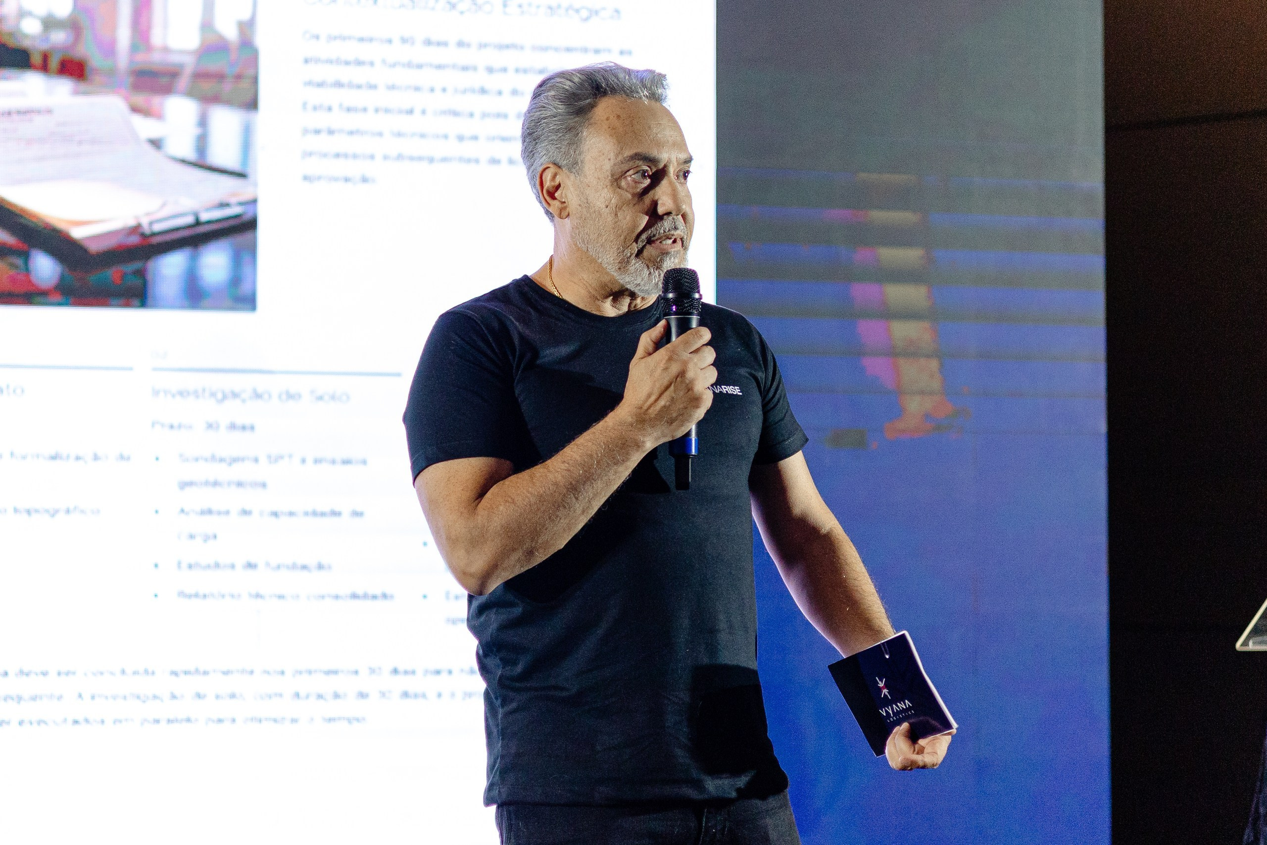 Evento corporativo Triveni Day com César Cielo em Itajaí