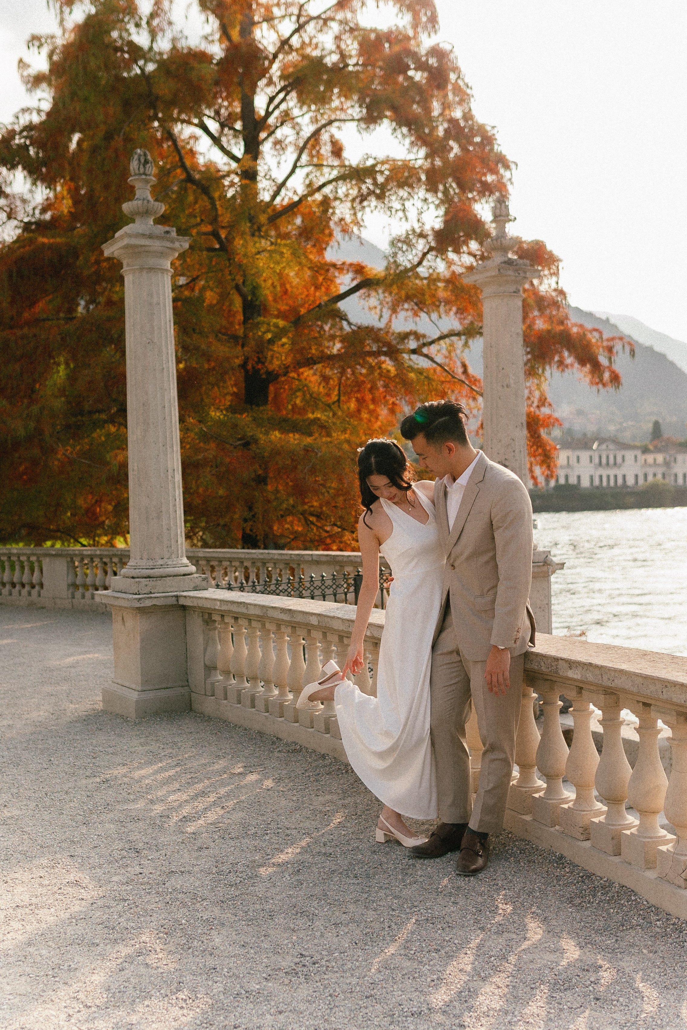 Elopement on Lake Como — Intimate Wedding Photography by Anna Linnik. Photographer in Italy Anna Linnik