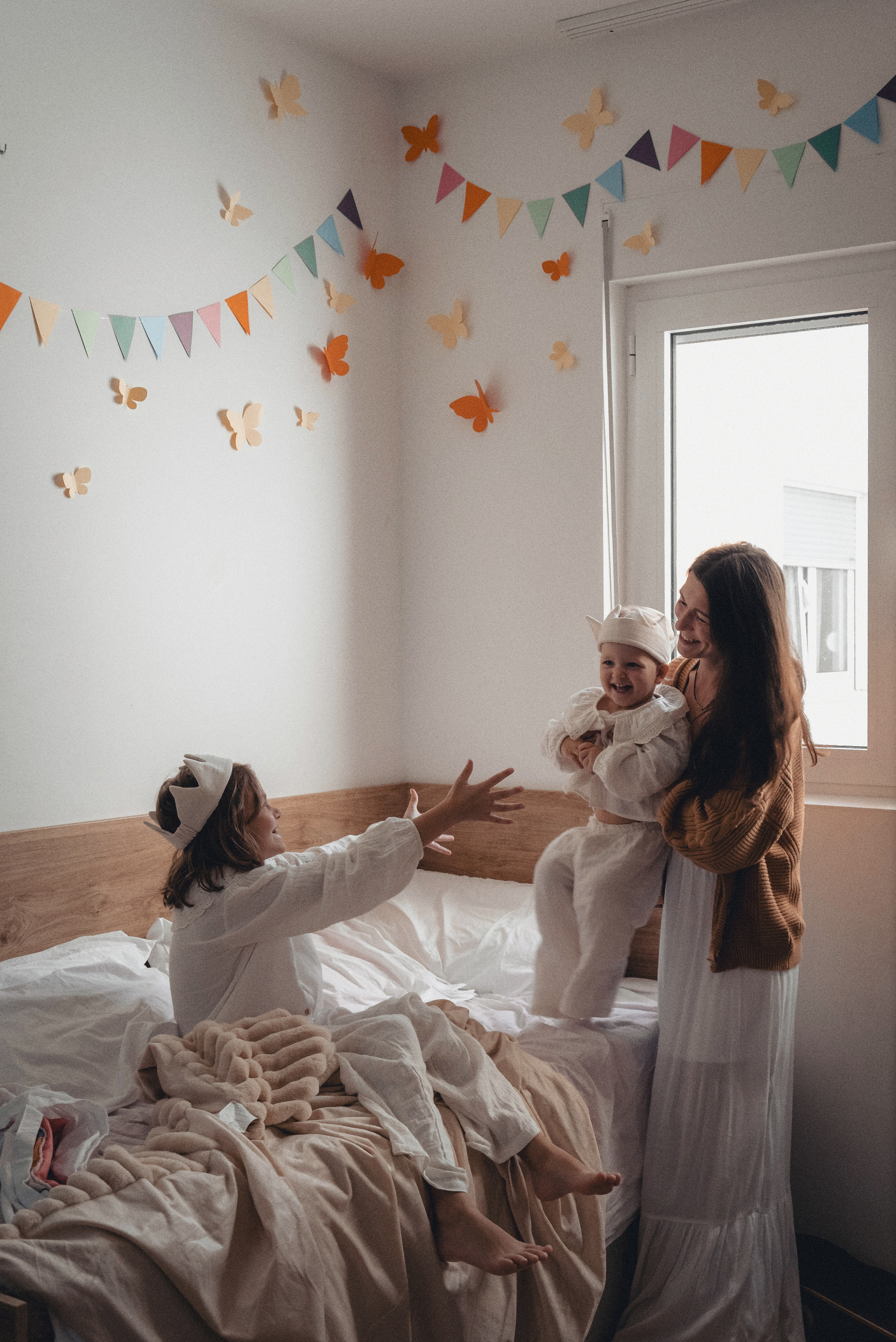 Пижамная вечеринка. Семейный фотограф. Сербия. Нови-Сад. Белград