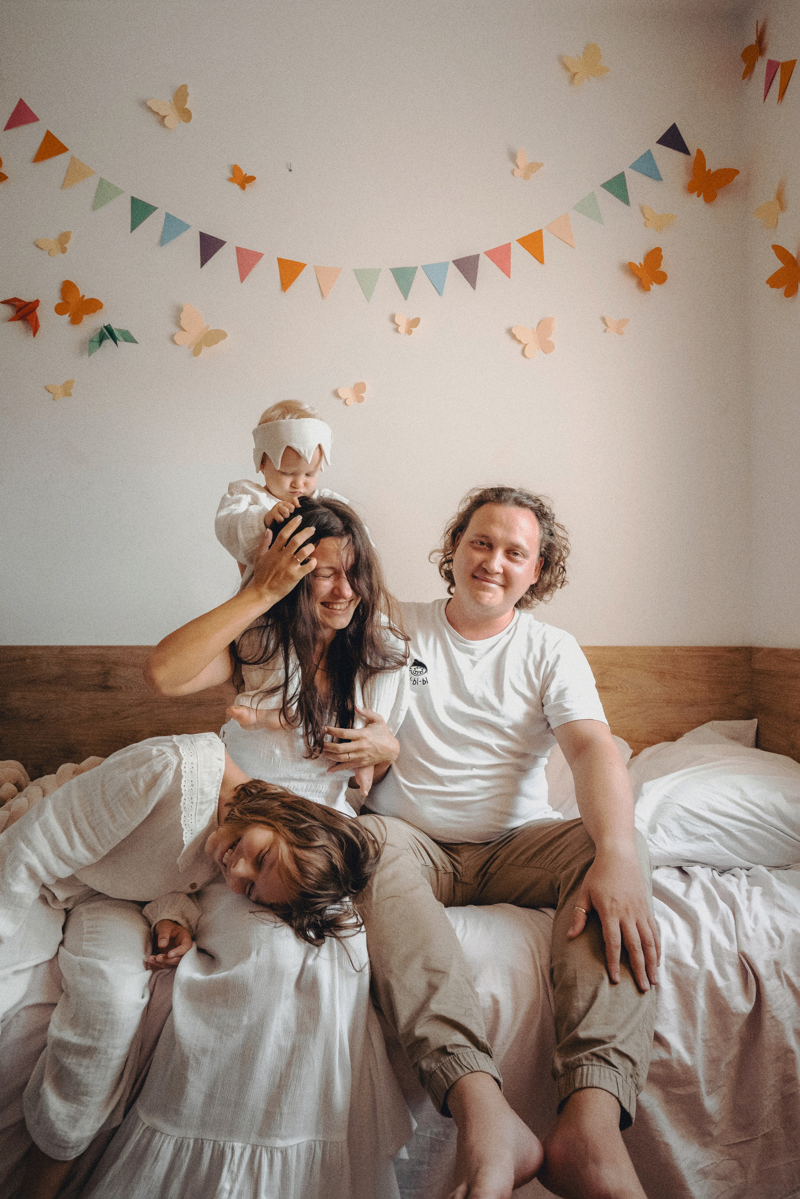 Пижамная вечеринка. Семейный фотограф. Сербия. Нови-Сад. Белград