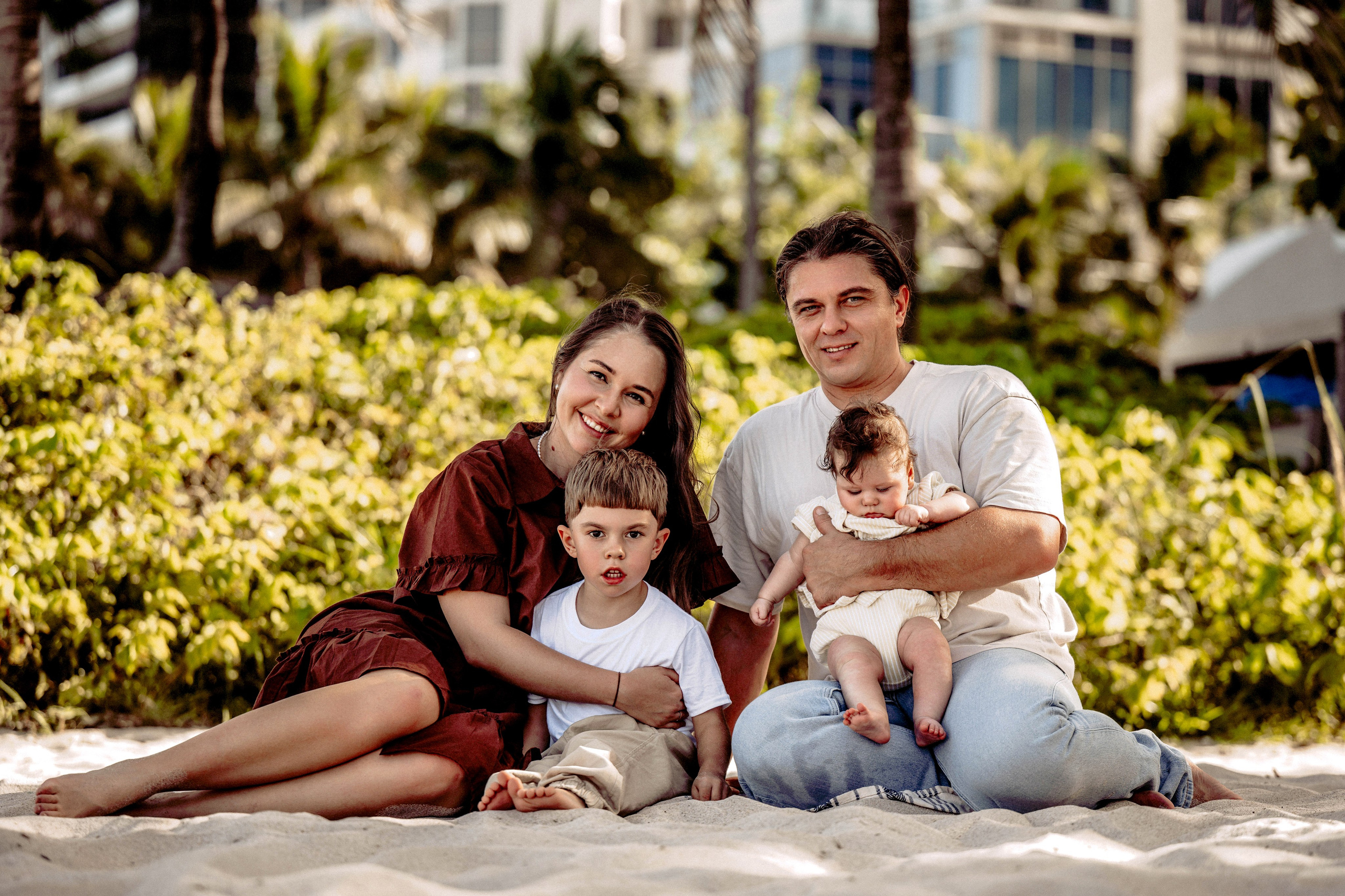 Family. Photographer Miami