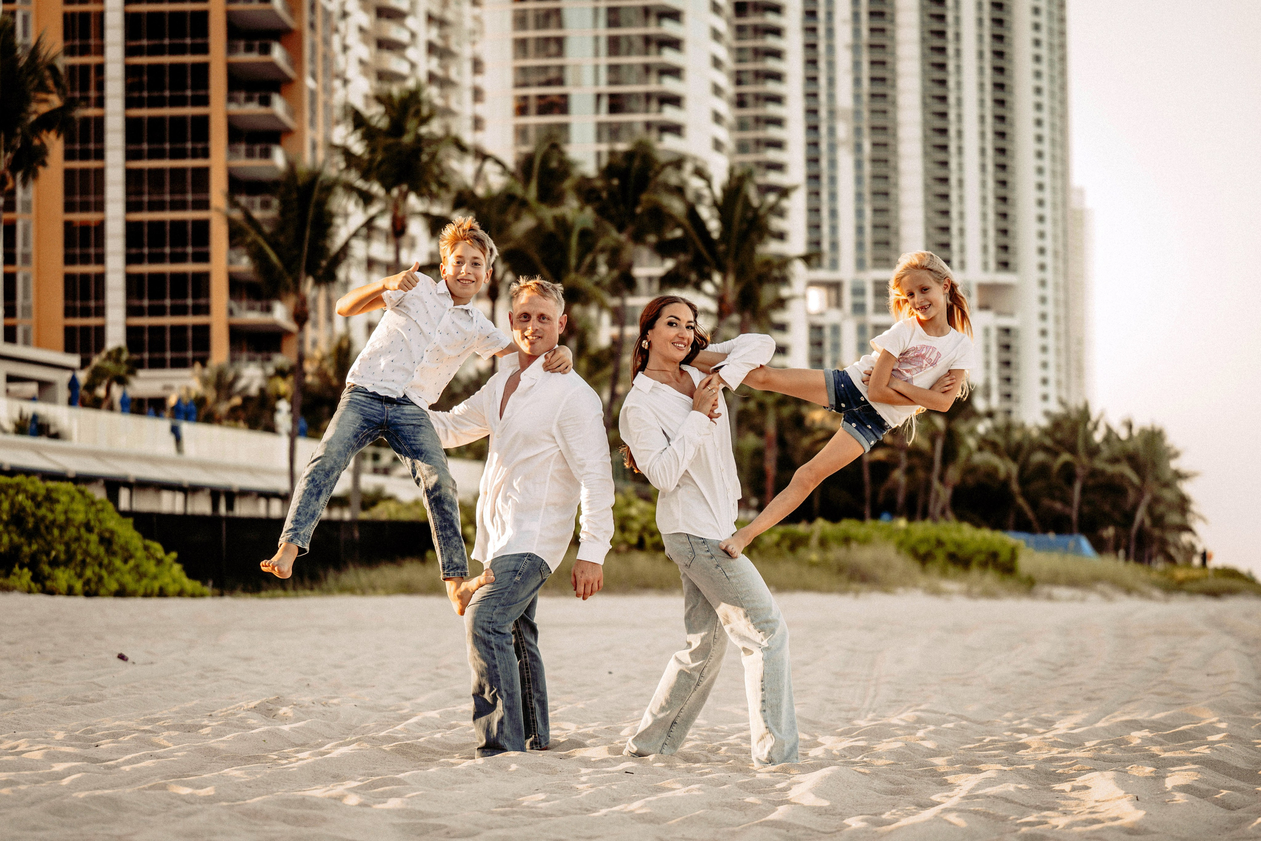 Family. Photographer Miami