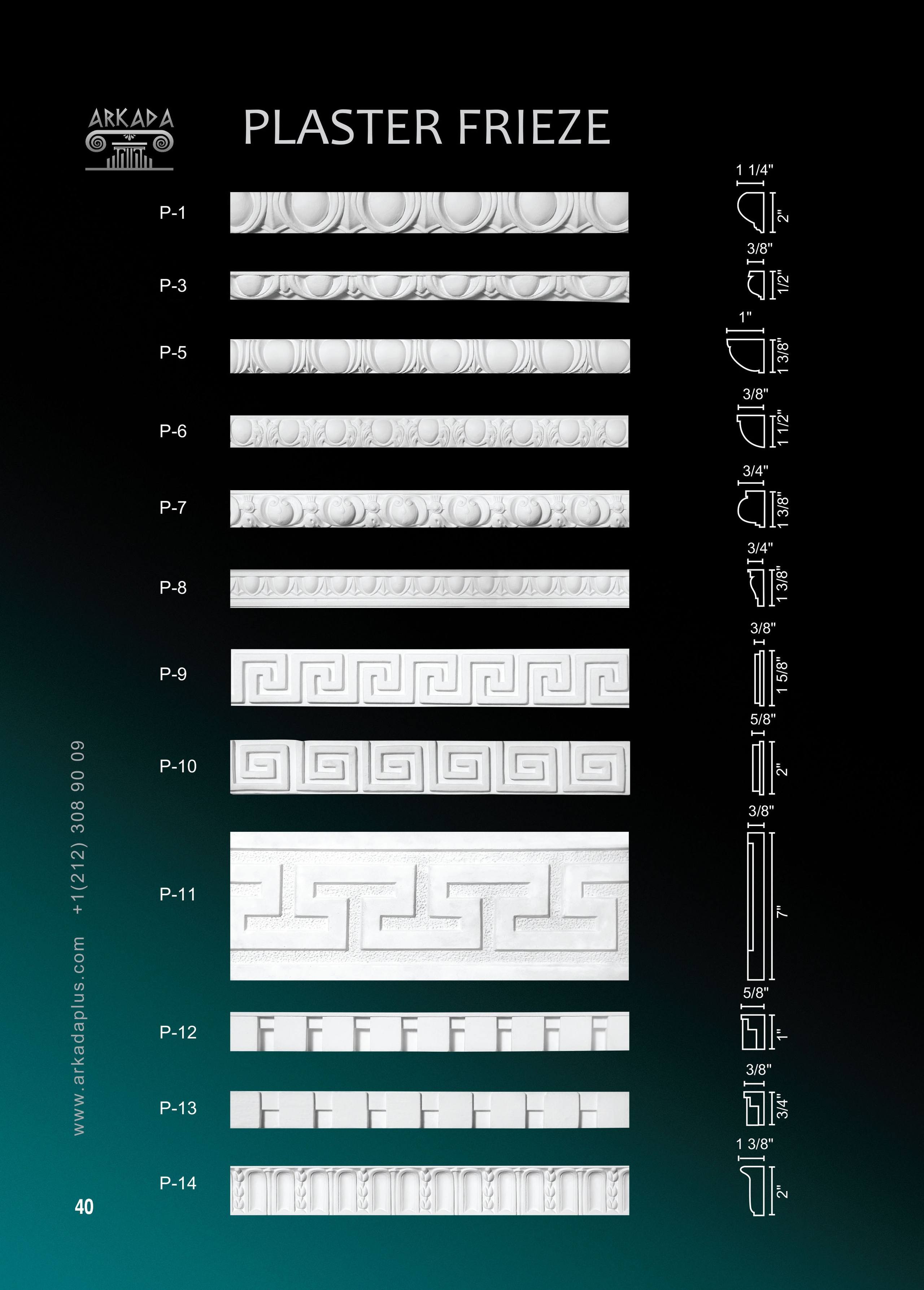 Panel Moldings. Plaster molding