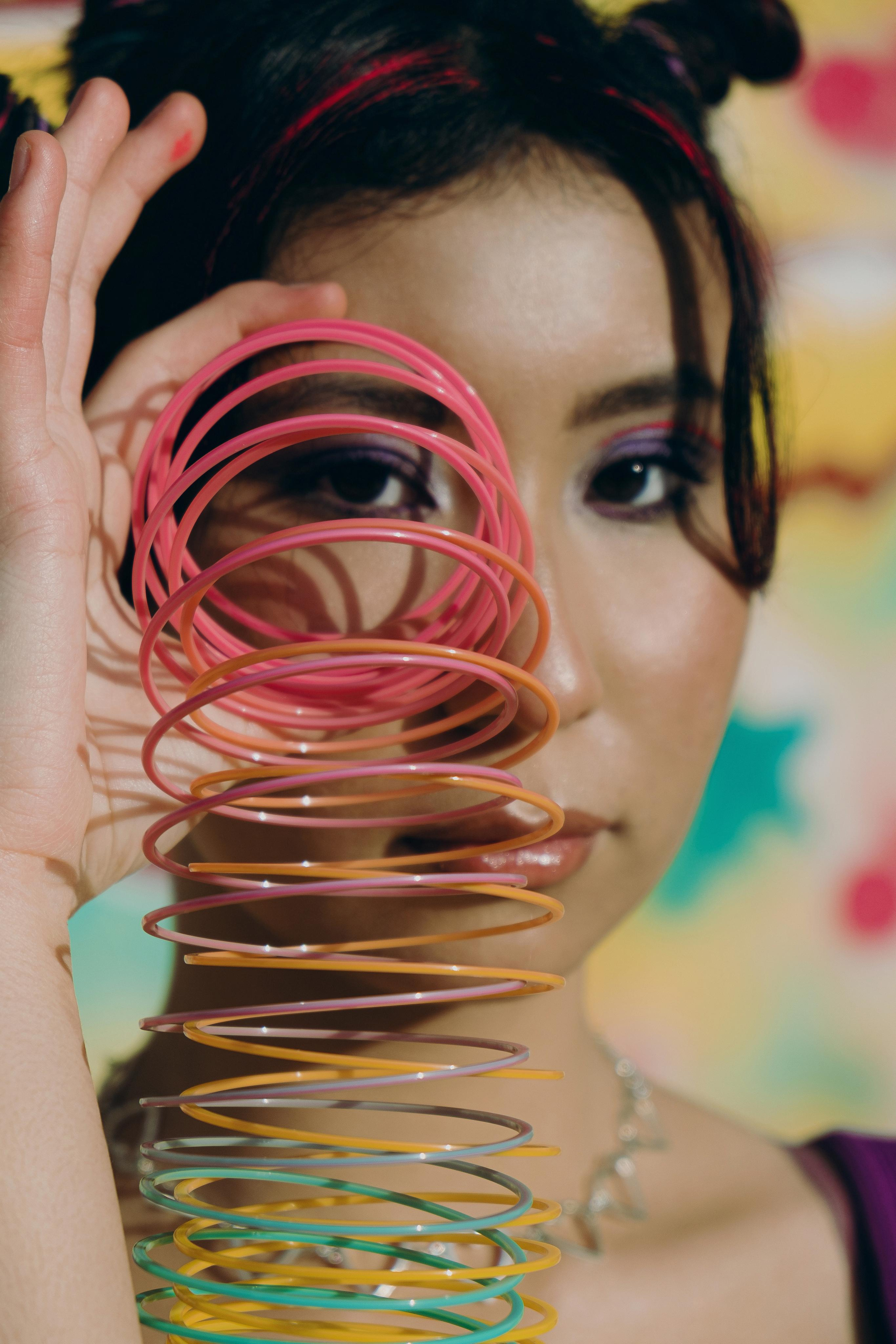 Bright creative photo session in Spain