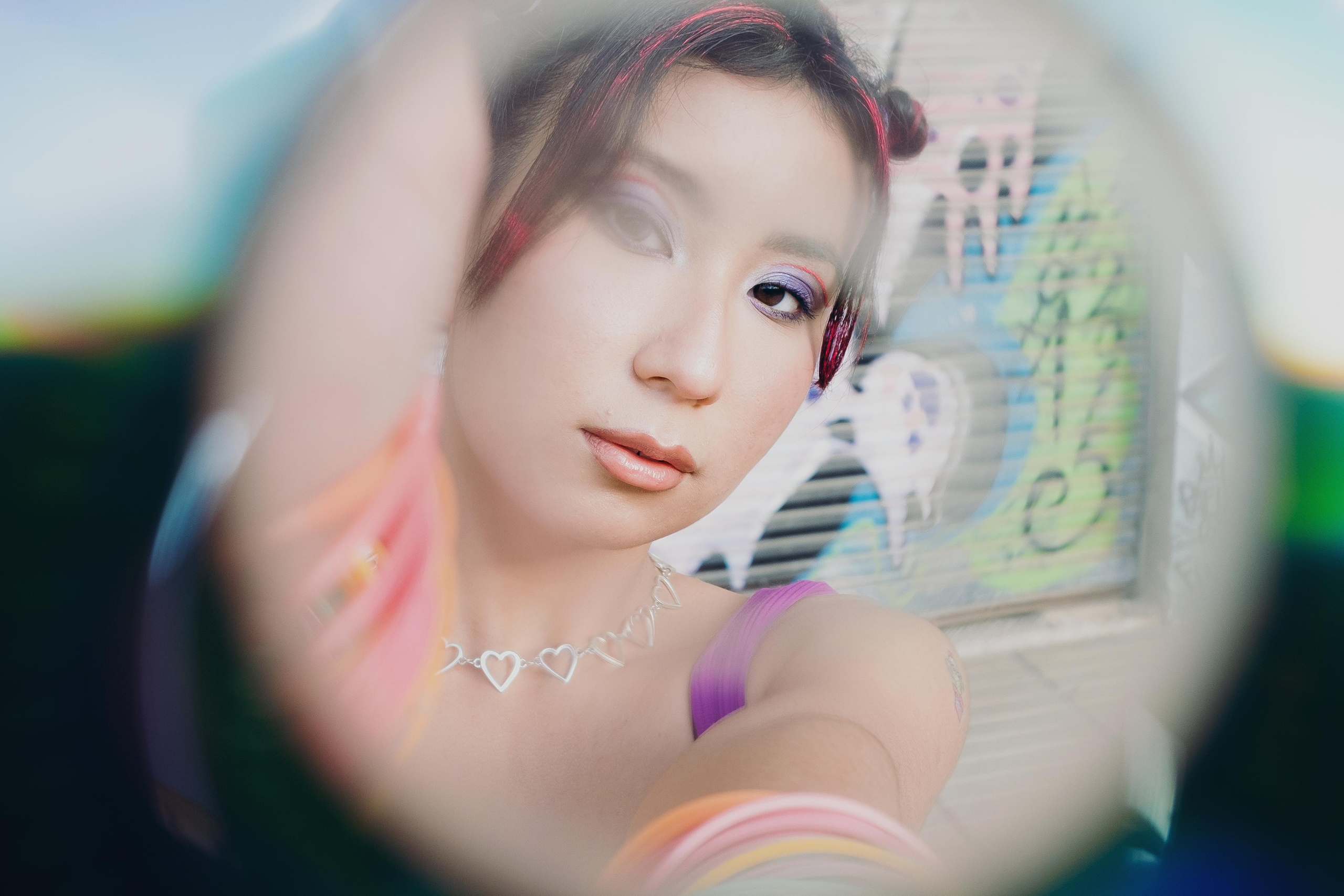 Bright creative photo session in Spain