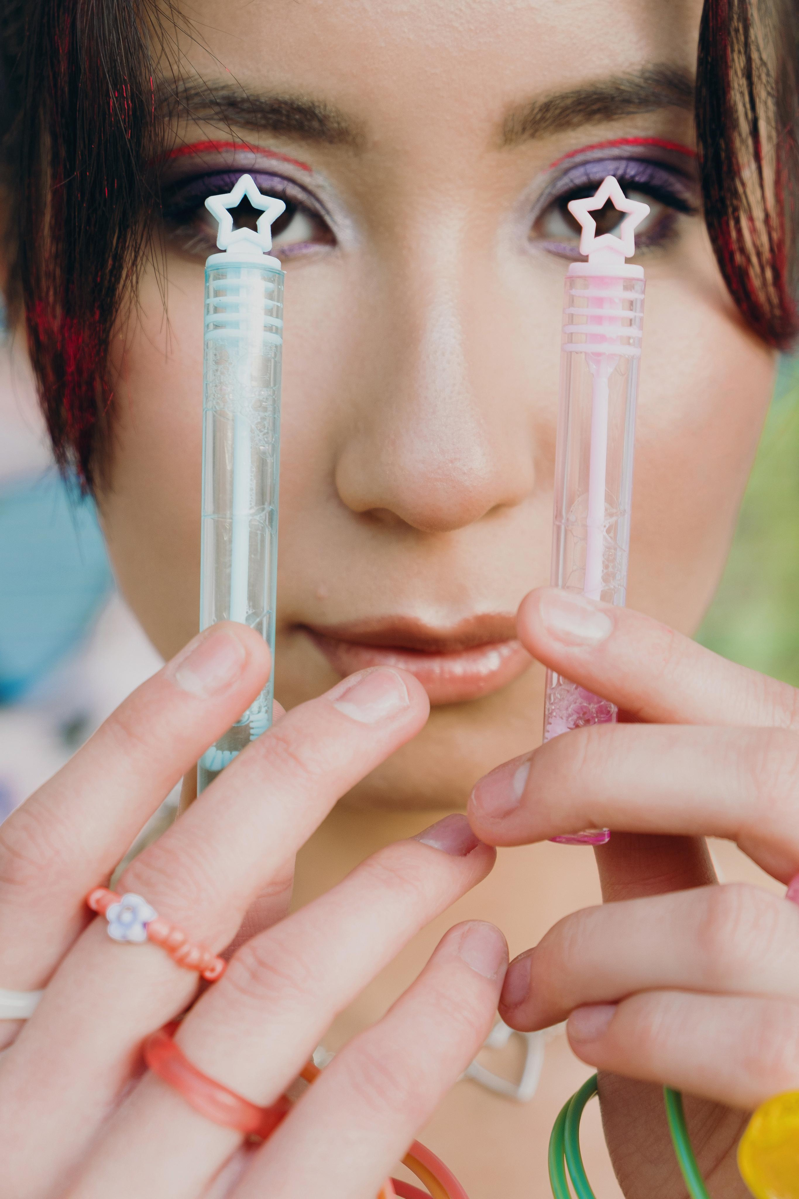 Bright creative photo session in Spain