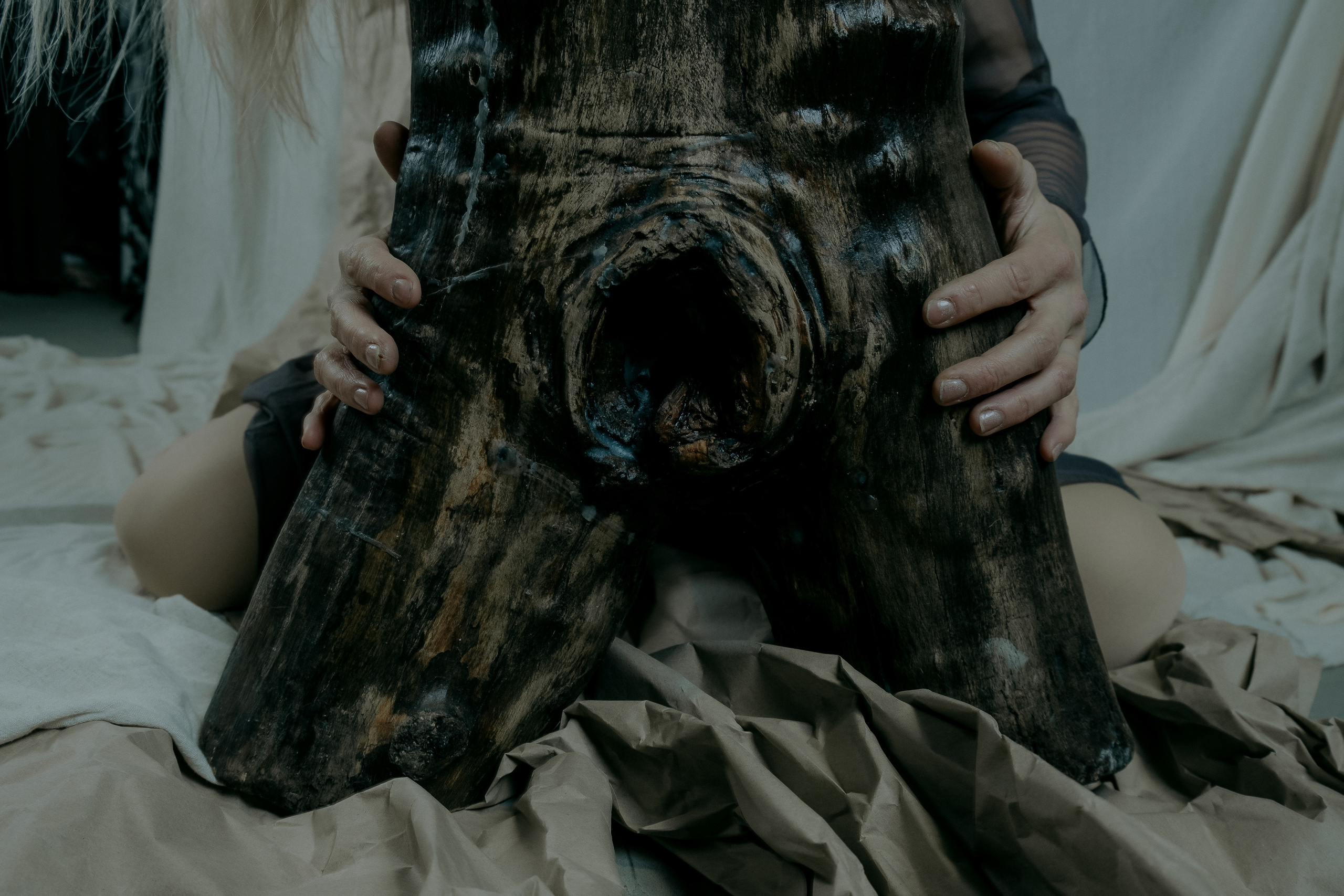 Paper World. Креативная студийная фотосессия в стиле арт хаус