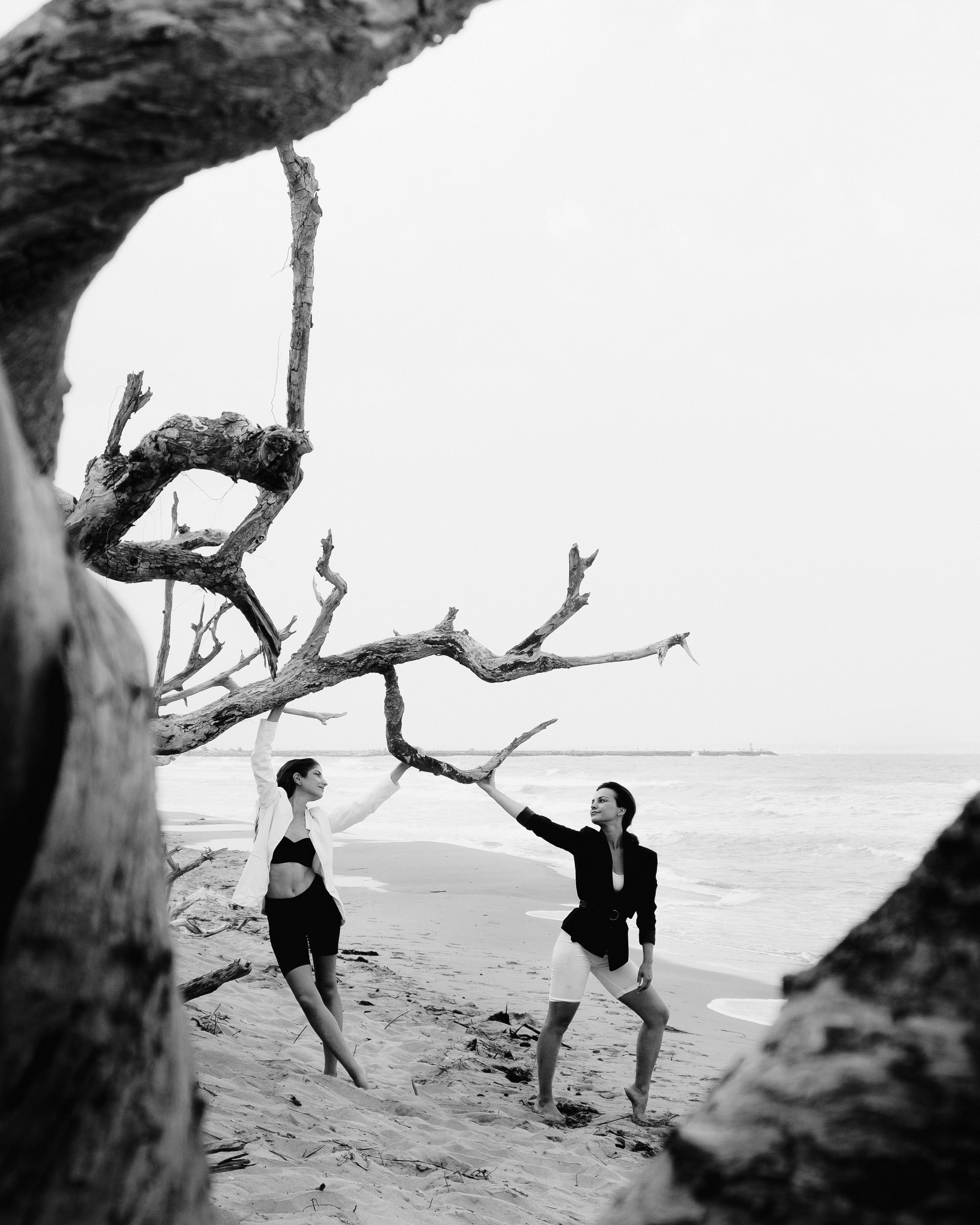 Атмосферная фотосессия на пляже в Испании