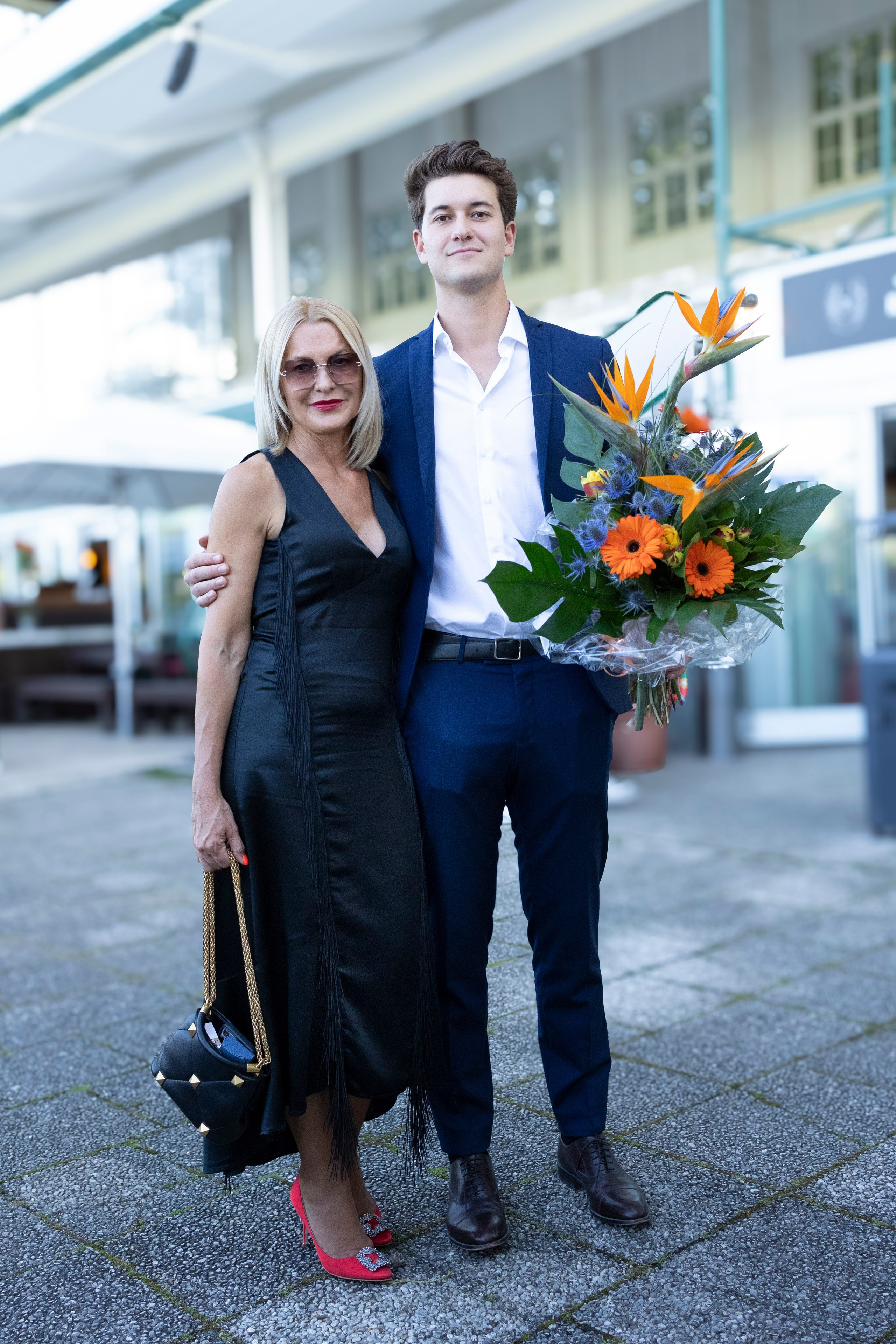 Abschlußfeier. Photographer in Munich