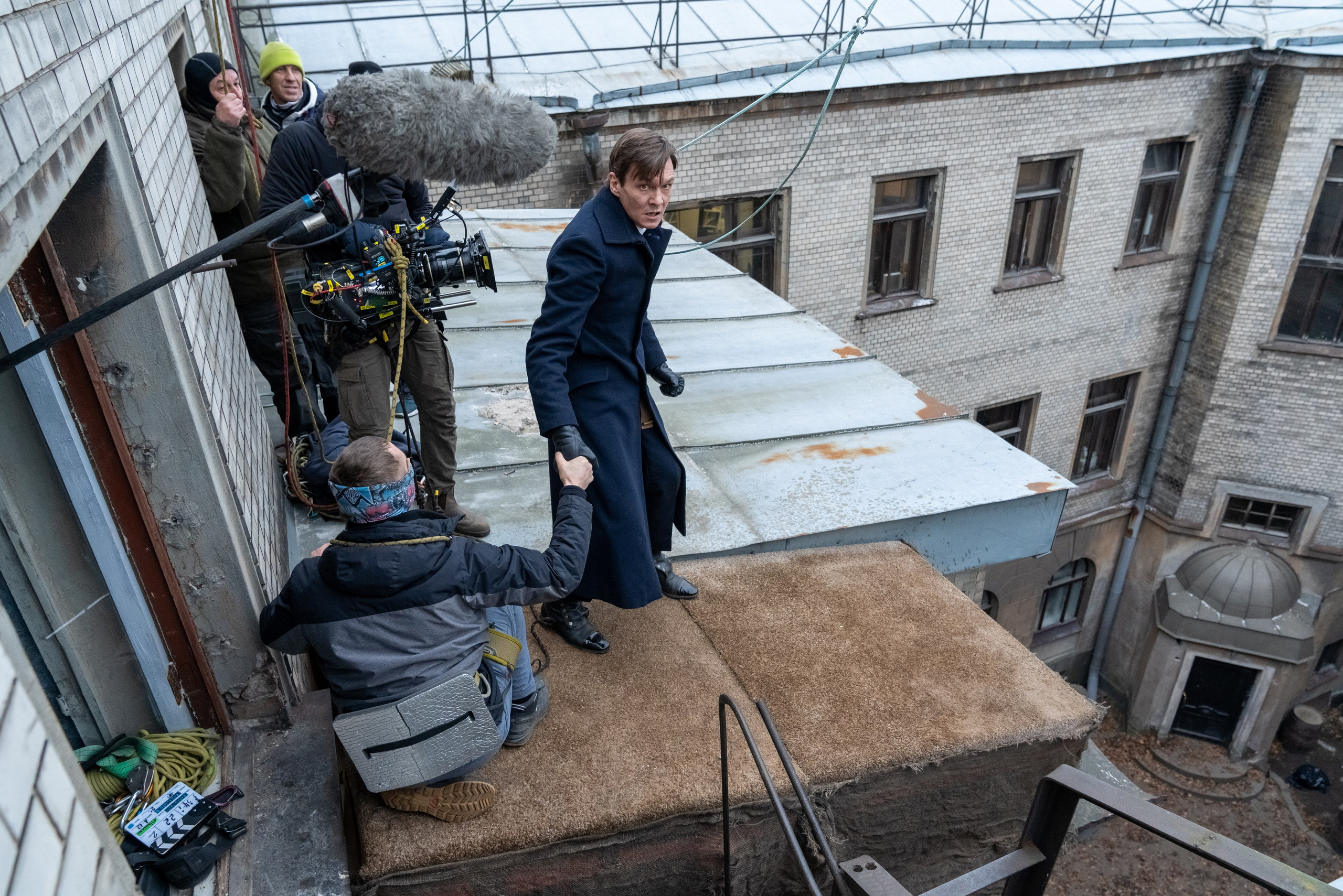 UNIT STILLS. Unit still photographer Roman Galasun