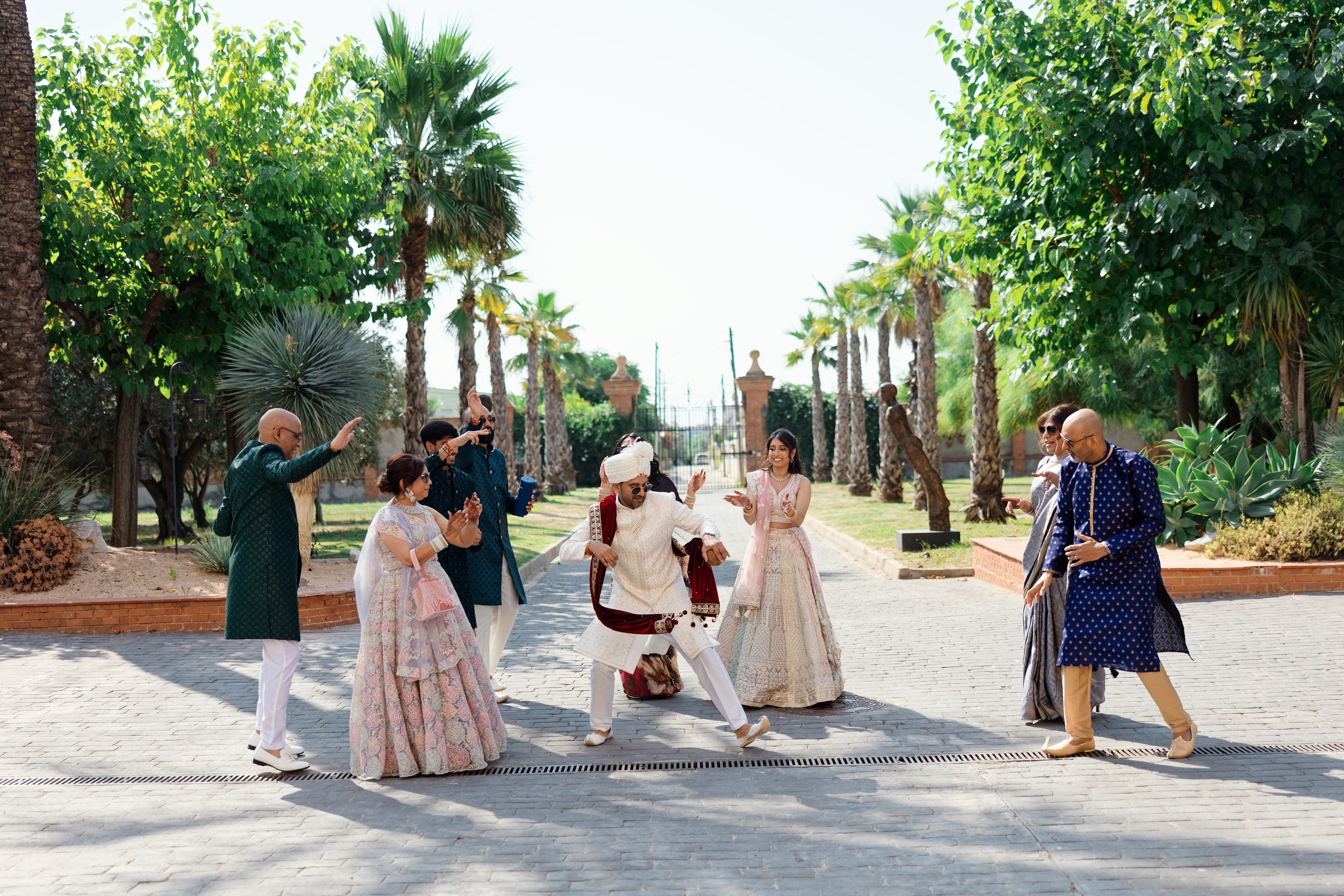 Indian wedding at Gran Villa Rosa, Barcelona