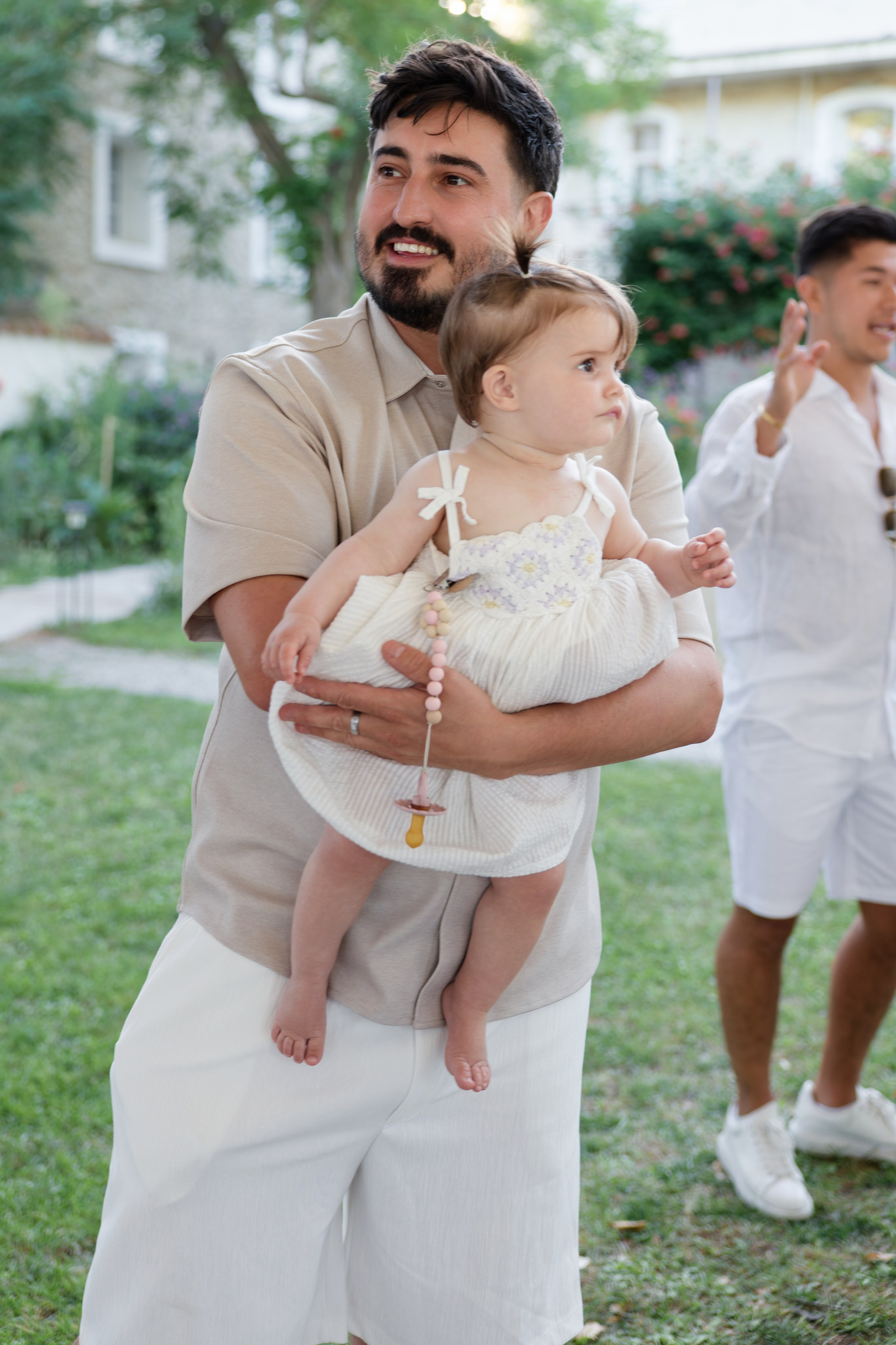 Welcome dinner at Château l’Hospitalet. Destination Wedding Photographer — Nikita Burtsev