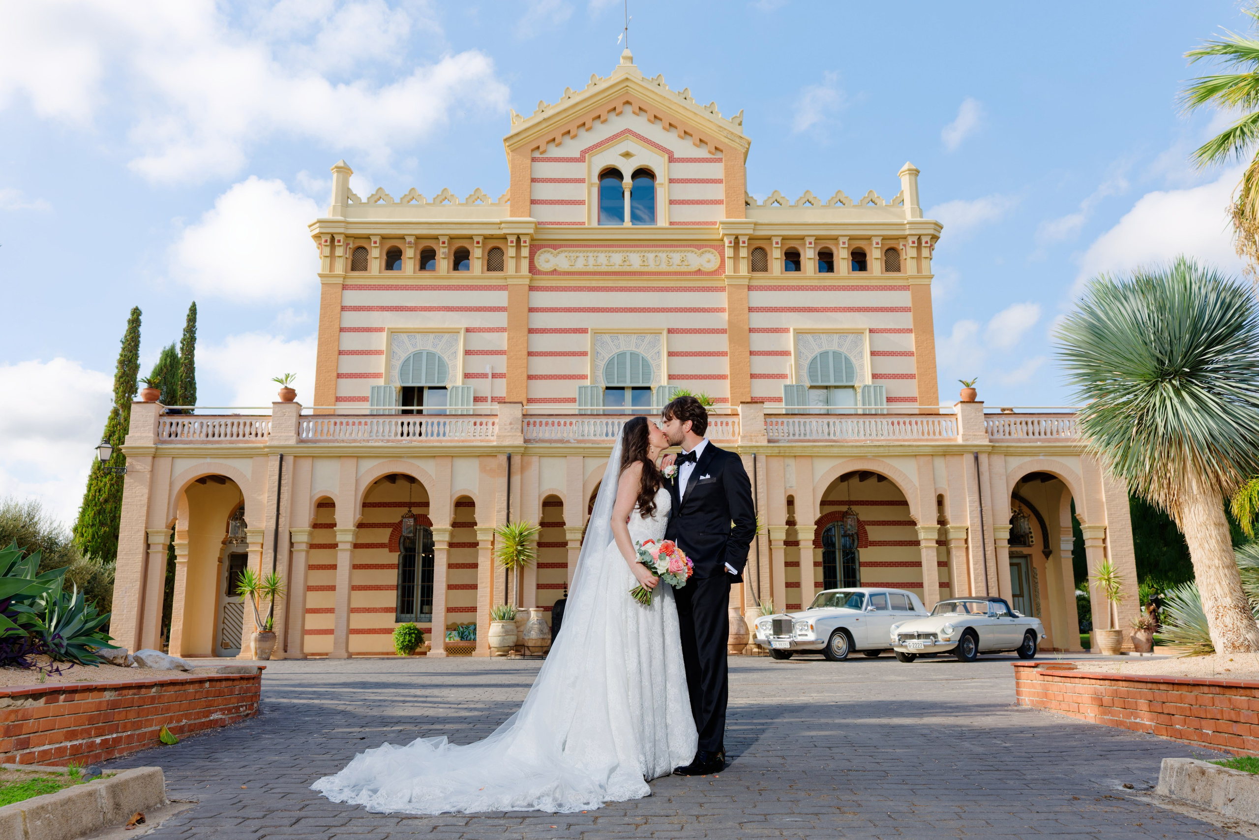 Wedding at Gran Villa Rosa in Barcelona PREVIEW. Destination Wedding Photographer — Nikita Burtsev