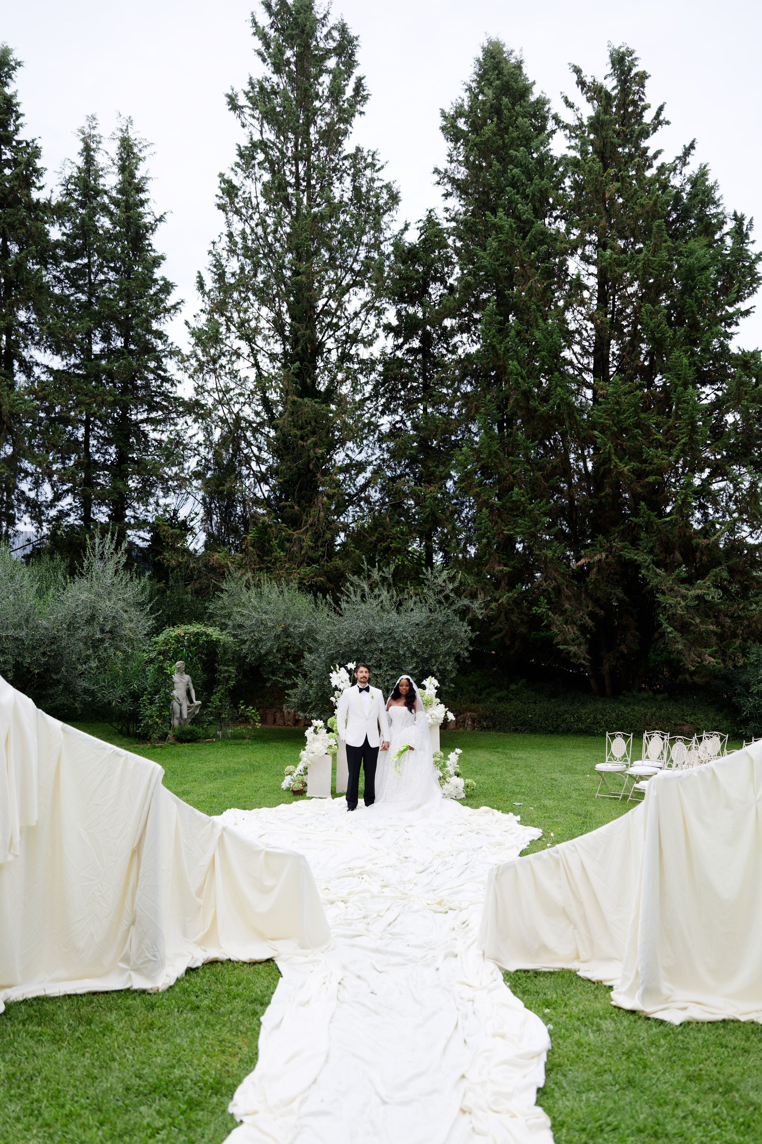 Wedding at Villa Merlo Nero, Florence, Italy. Destination Wedding Photographer — Nikita Burtsev