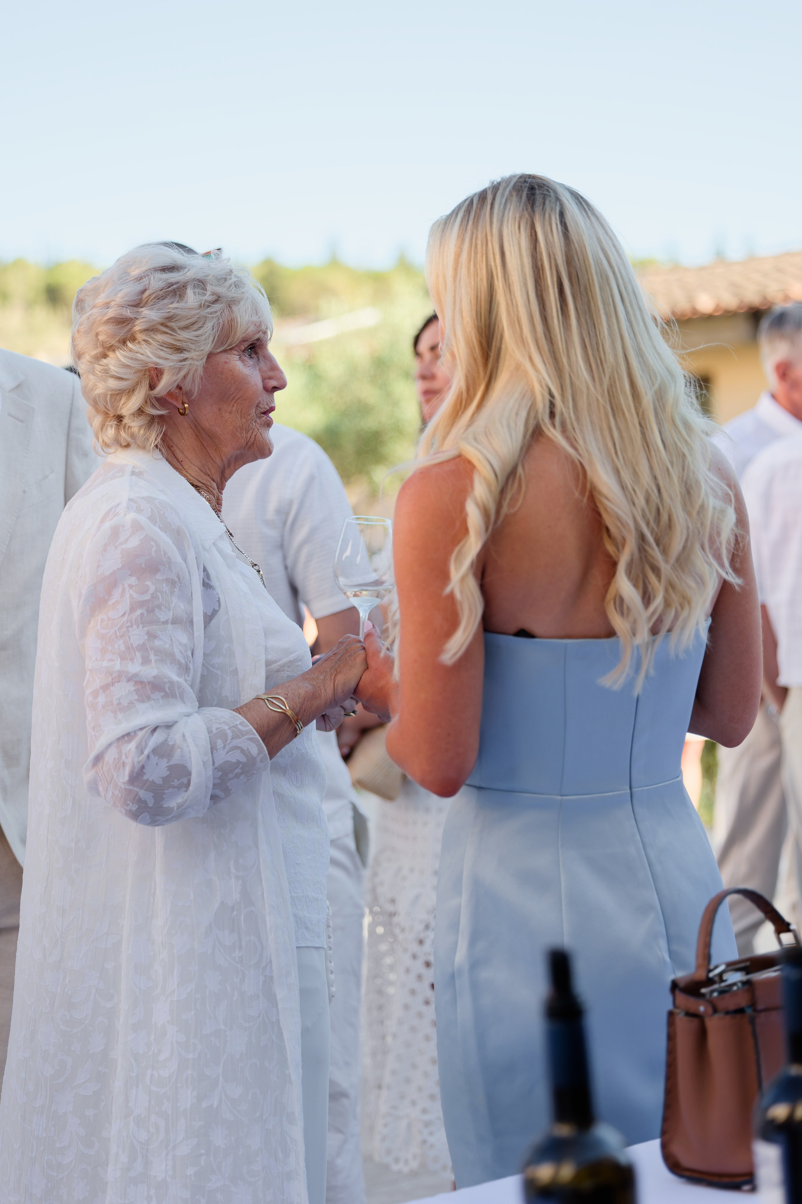 Welcome dinner at Château l’Hospitalet. Destination Wedding Photographer — Nikita Burtsev