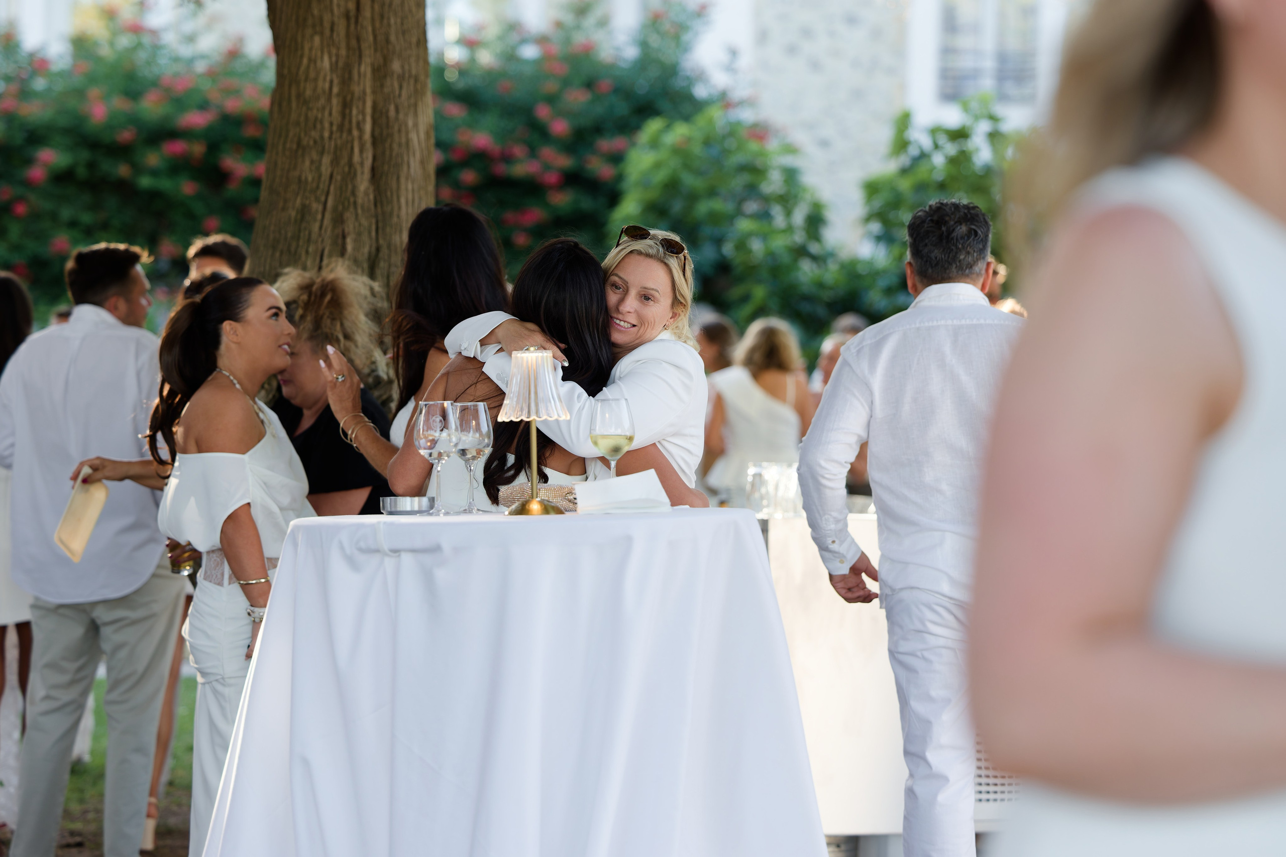 Welcome dinner at Château l’Hospitalet. Destination Wedding Photographer — Nikita Burtsev
