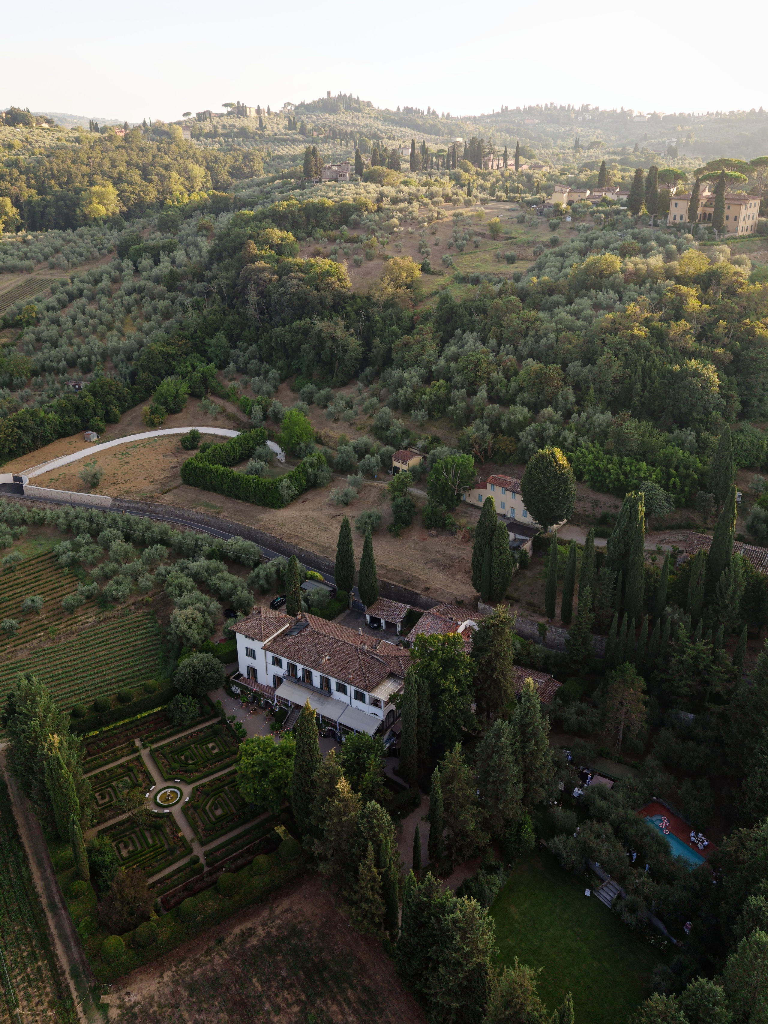 Wedding at Villa Merlo Nero, Florence, Italy. Destination Wedding Photographer — Nikita Burtsev