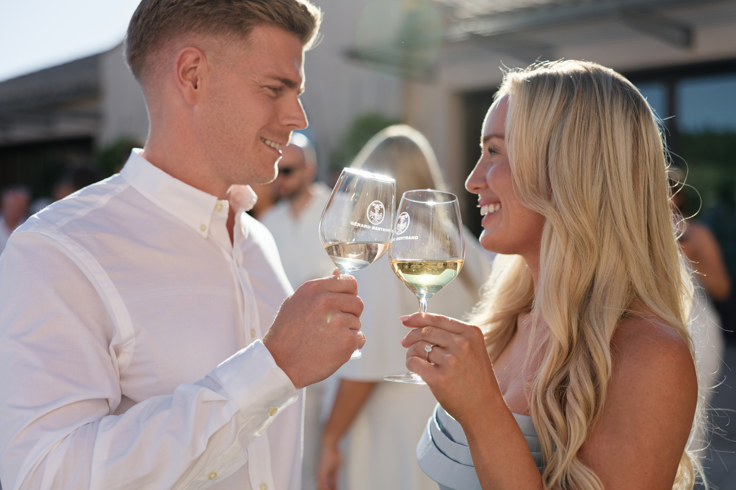 Welcome dinner at Château l’Hospitalet. Destination Wedding Photographer — Nikita Burtsev
