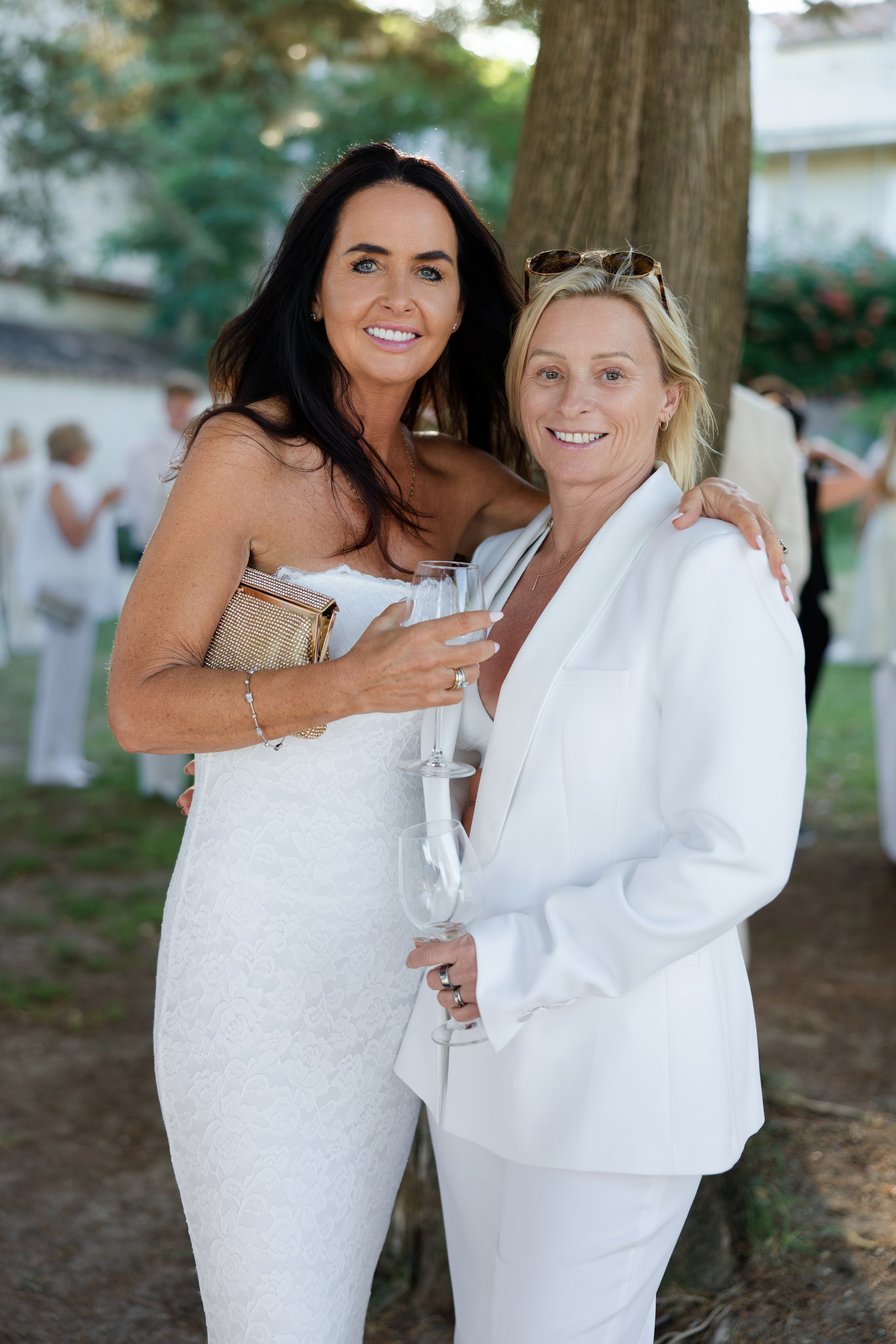 Welcome dinner at Château l’Hospitalet. Destination Wedding Photographer — Nikita Burtsev