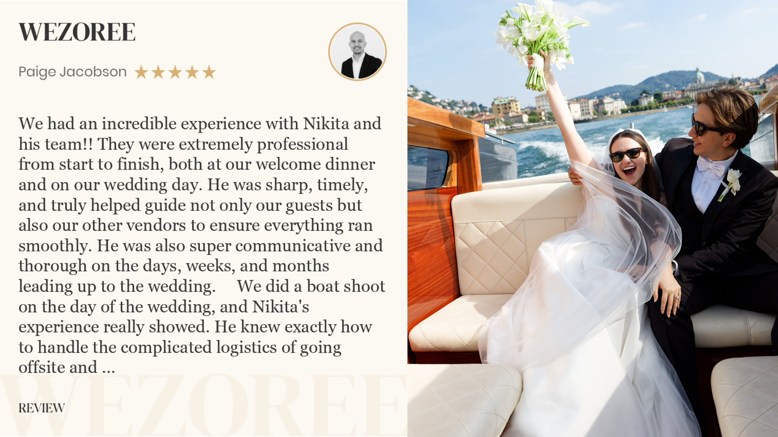 Reviews. Destination Wedding Photographer — Nikita Burtsev
