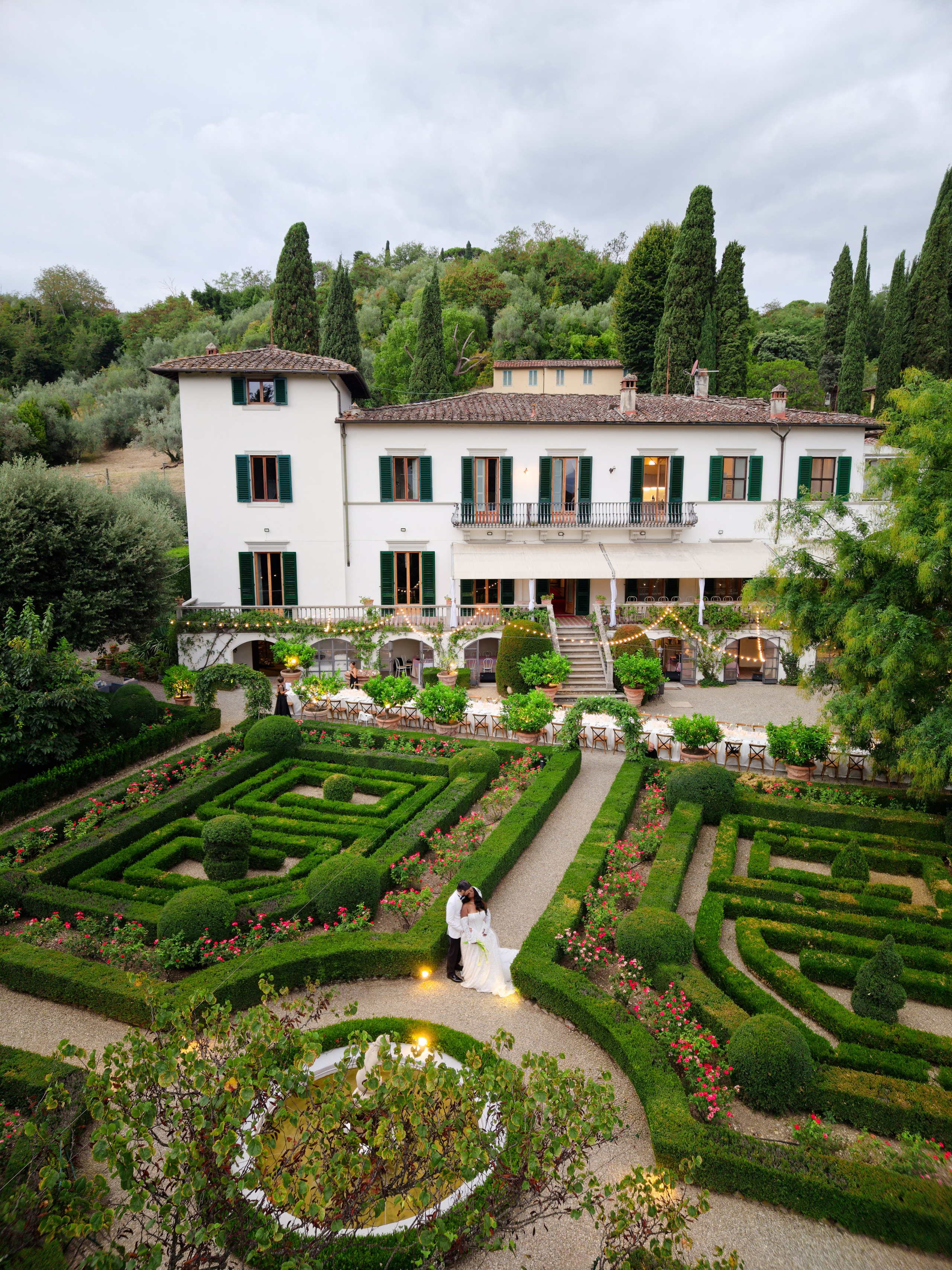 Wedding at Villa Merlo Nero, Florence, Italy. Destination Wedding Photographer — Nikita Burtsev