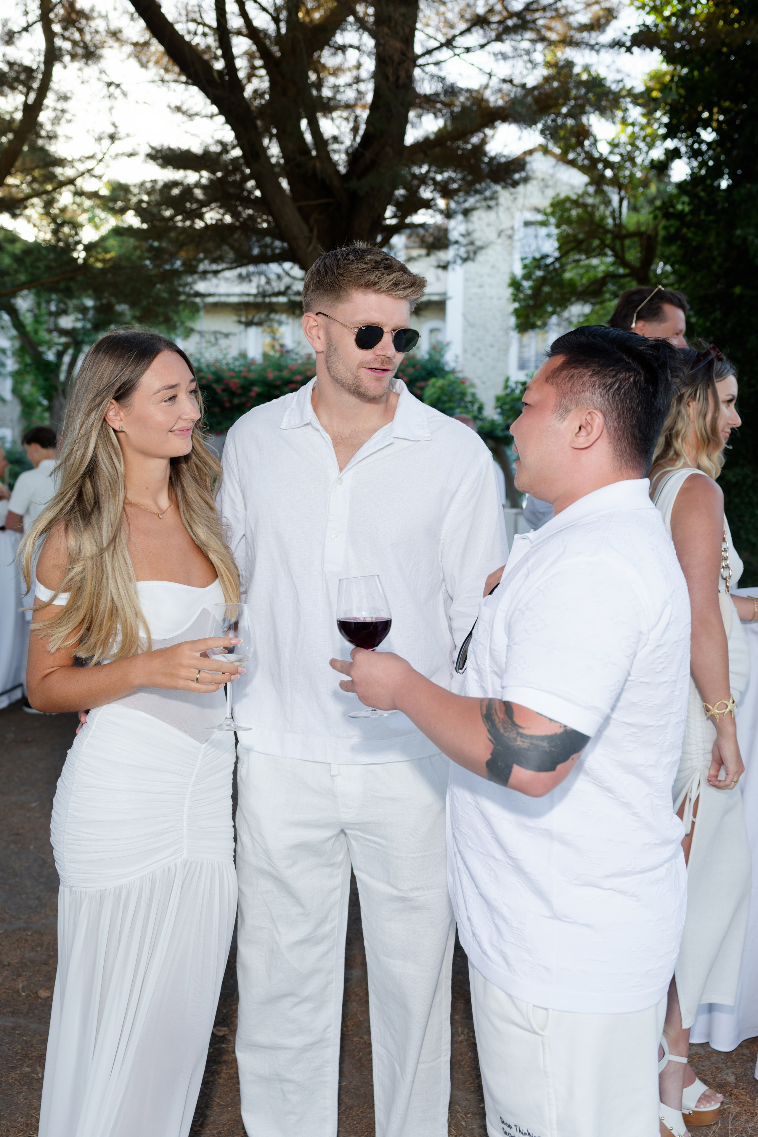 Welcome dinner at Château l’Hospitalet. Destination Wedding Photographer — Nikita Burtsev