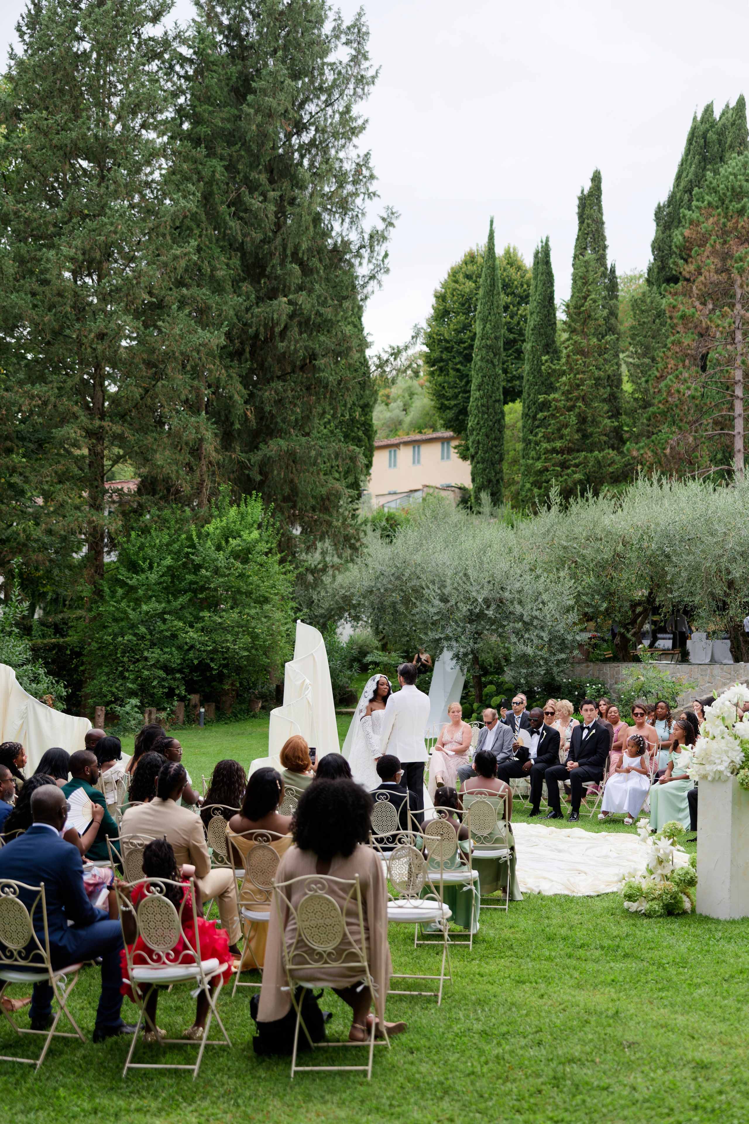 Wedding at Villa Merlo Nero, Florence, Italy. Destination Wedding Photographer — Nikita Burtsev