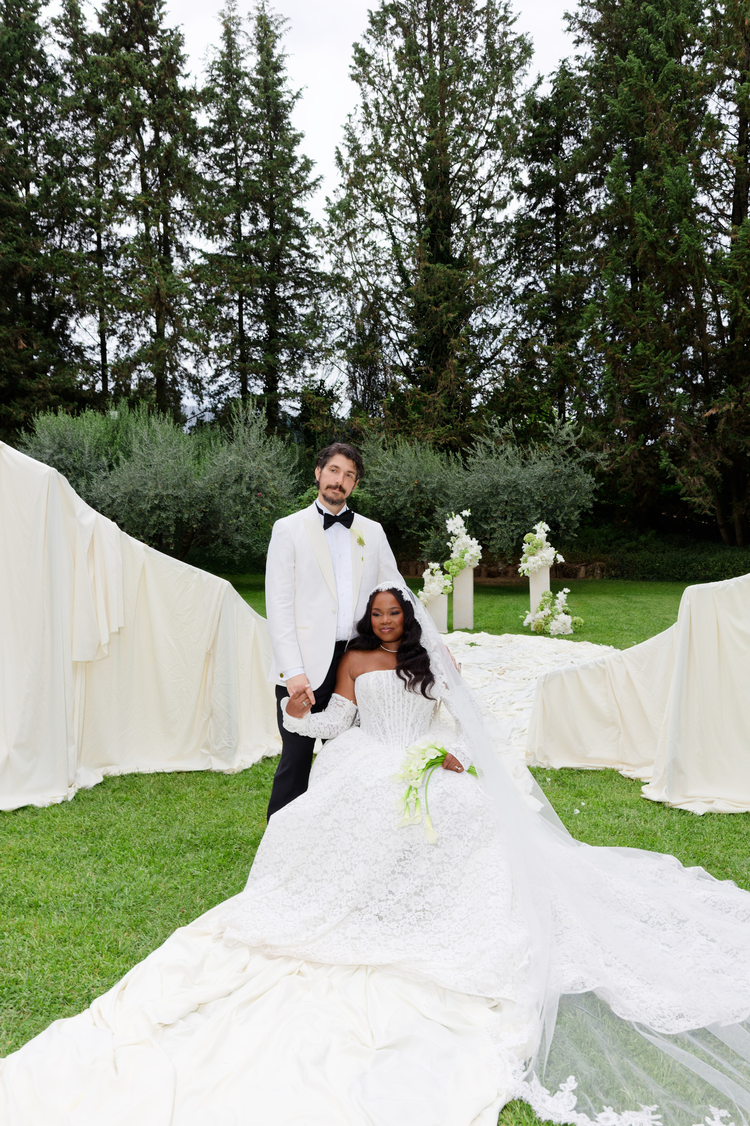 Wedding at Villa Merlo Nero, Florence, Italy. Destination Wedding Photographer — Nikita Burtsev