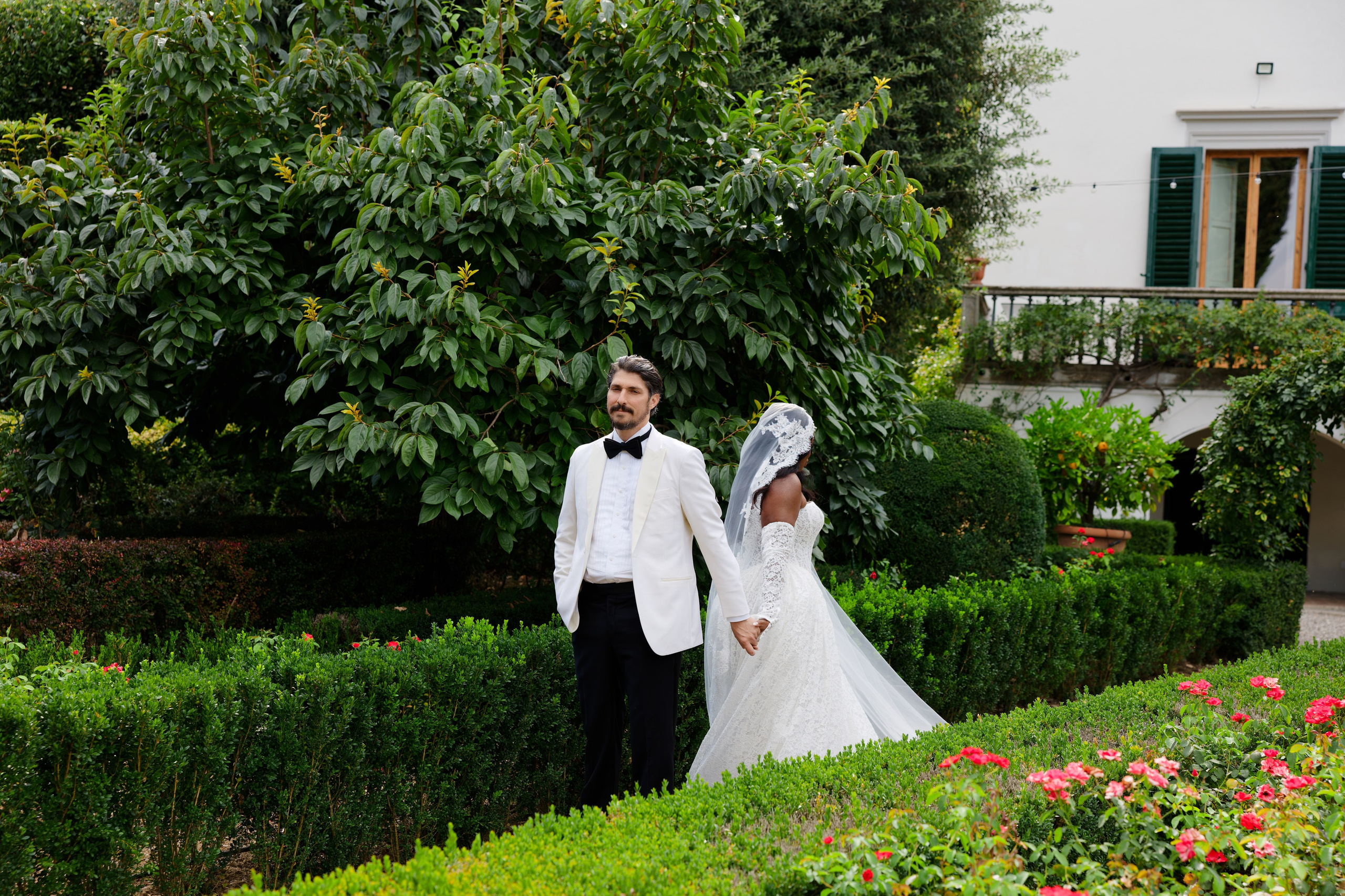 Wedding at Villa Merlo Nero, Florence, Italy. Destination Wedding Photographer — Nikita Burtsev