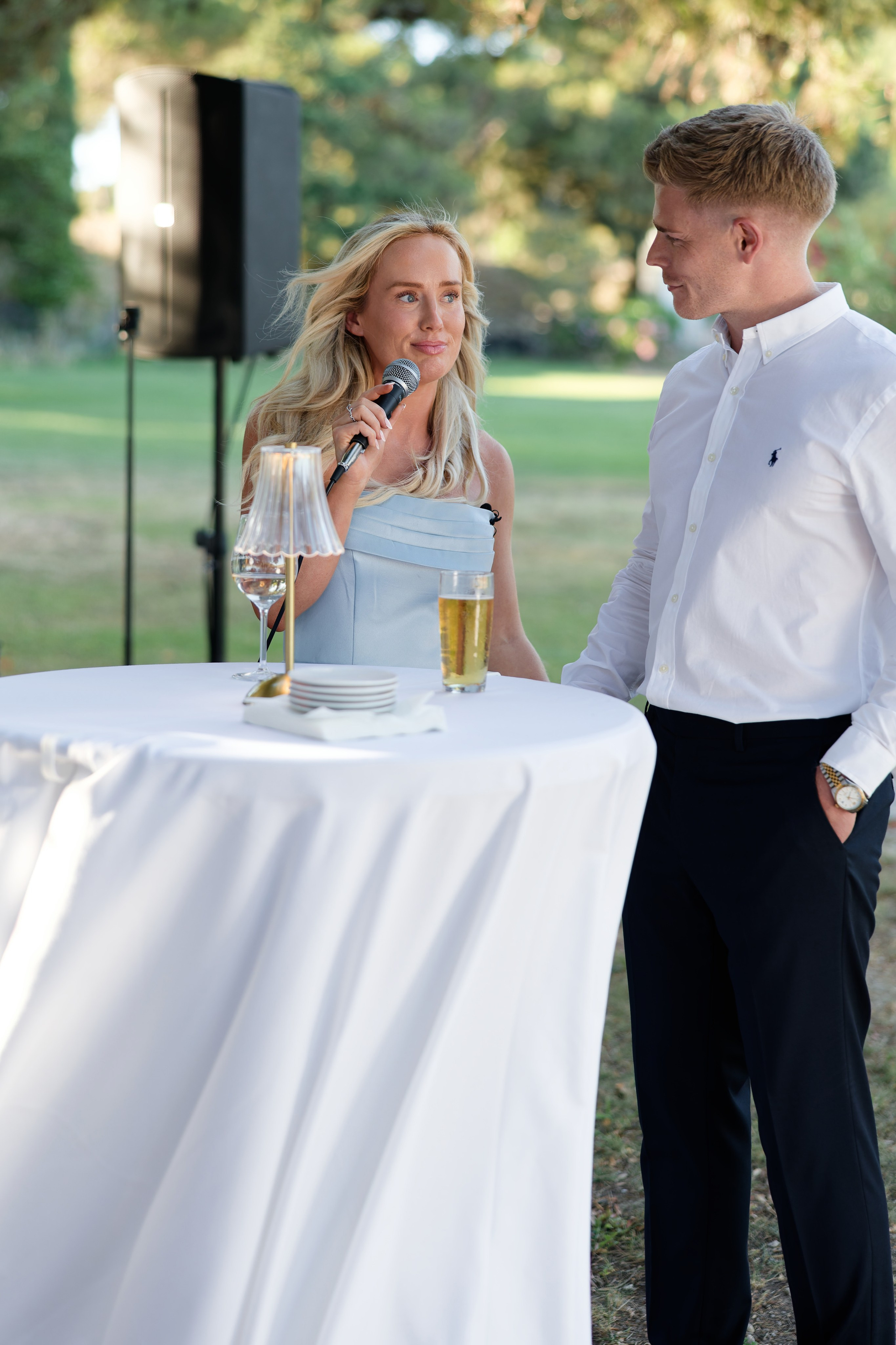 Welcome dinner at Château l’Hospitalet. Destination Wedding Photographer — Nikita Burtsev