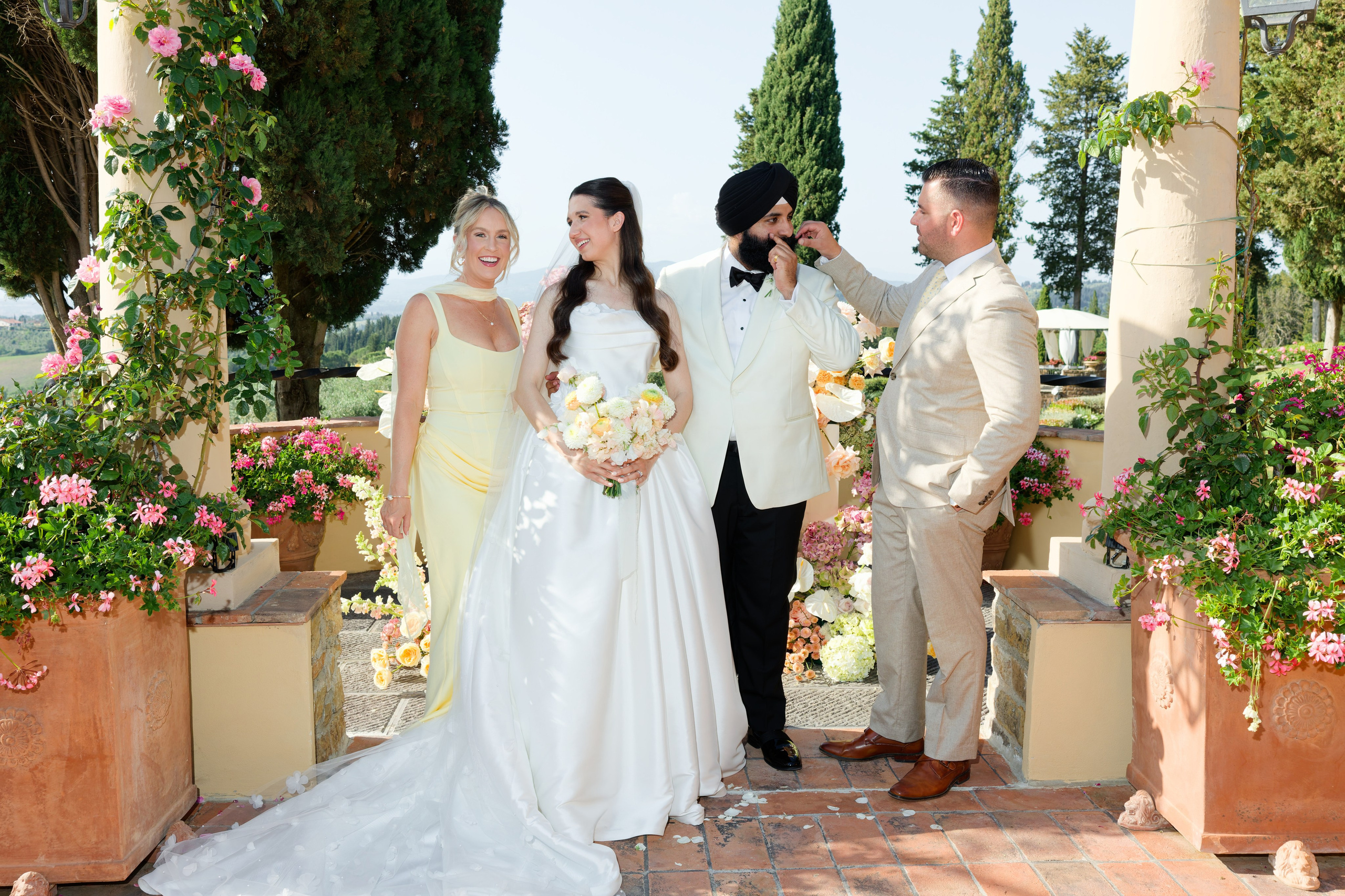 Wedding at Antica Fattoria di Paterno. Destination Wedding Photographer — Nikita Burtsev